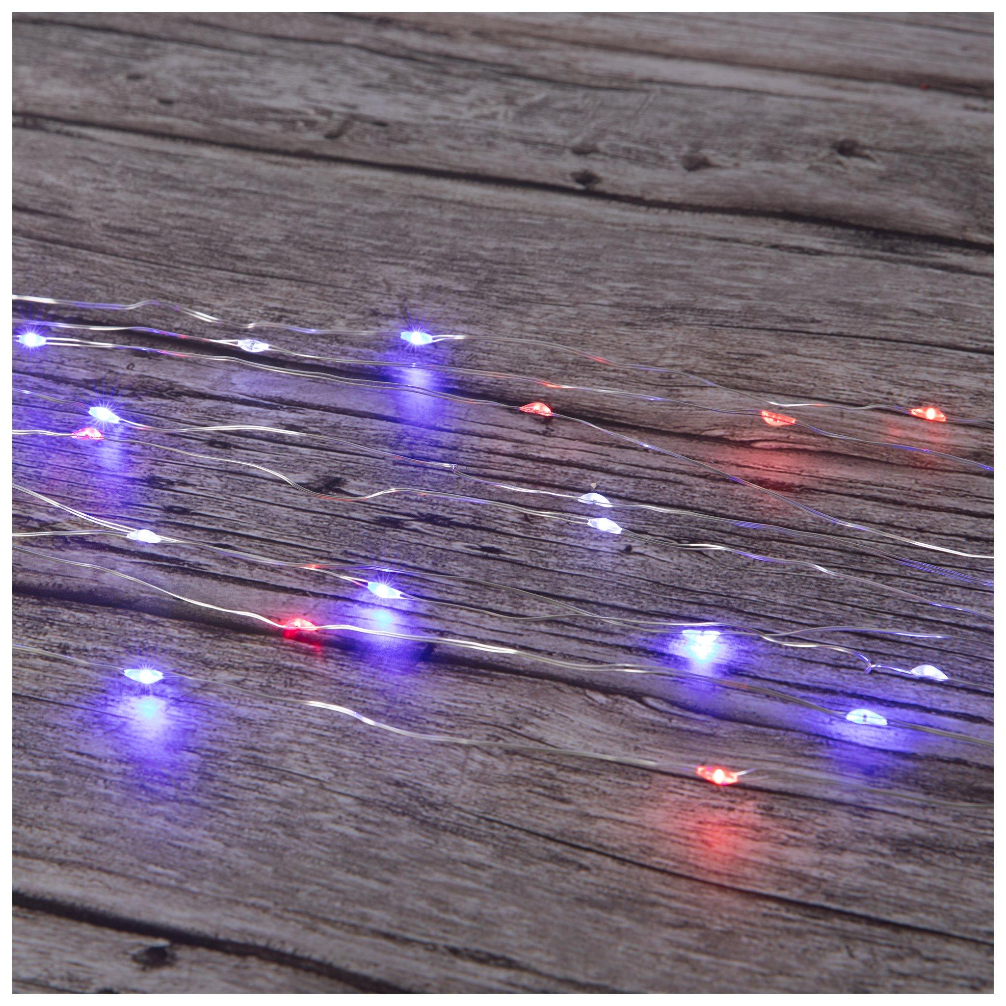 Patriotic Micro LED Wire String Lights | Hobby Lobby | 6405781