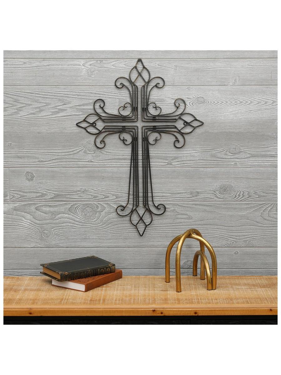 Bronze Lines Metal Wall Cross | Hobby Lobby | 6406813