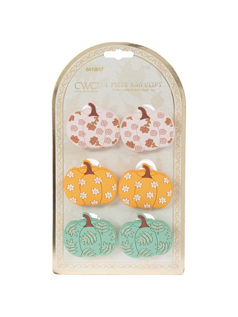 Patterned Pumpkins Bag Clips | Hobby Lobby | 6410617