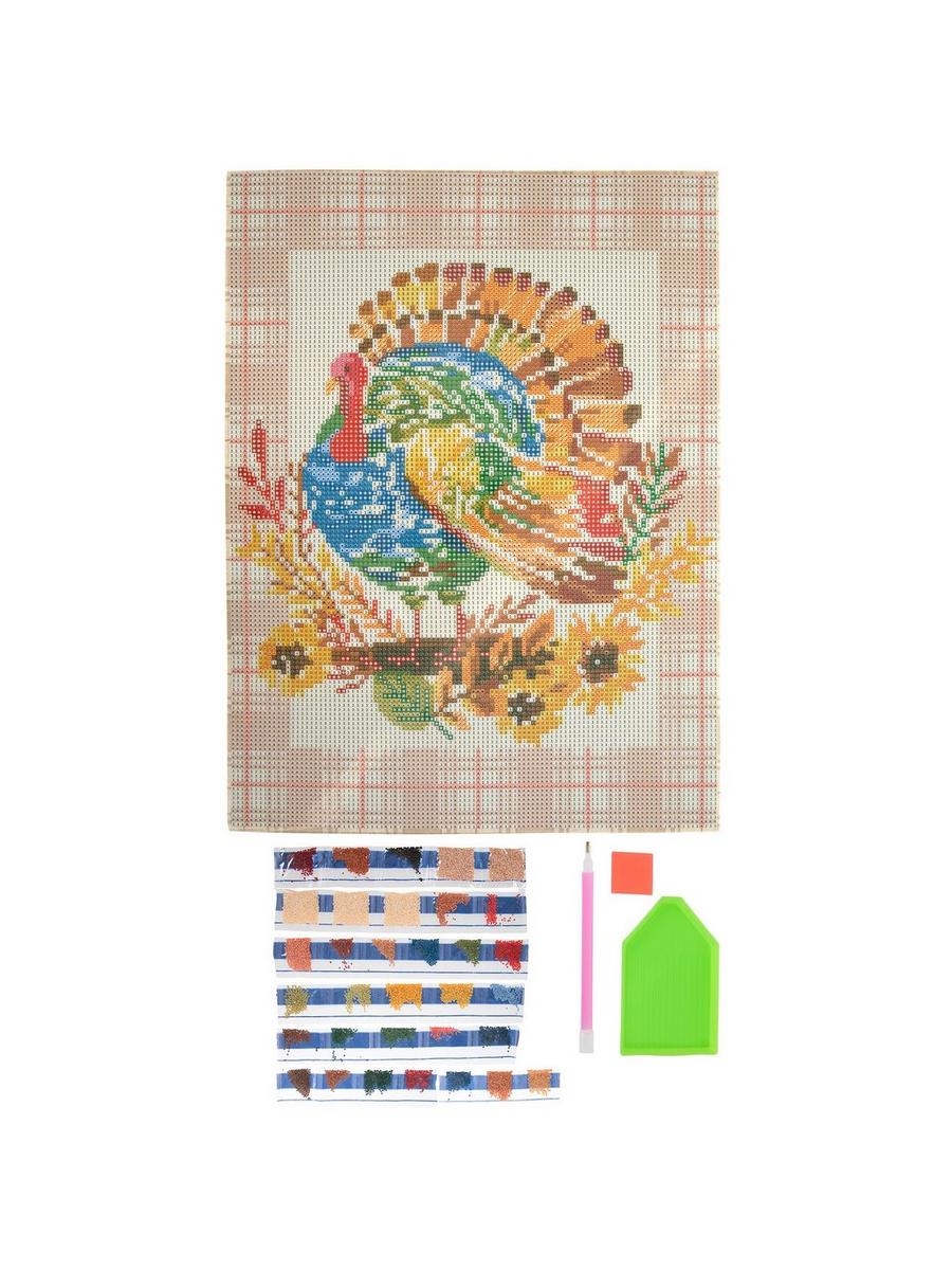 Turkey Plaid Diamond Art Kit | Hobby Lobby | 6413165