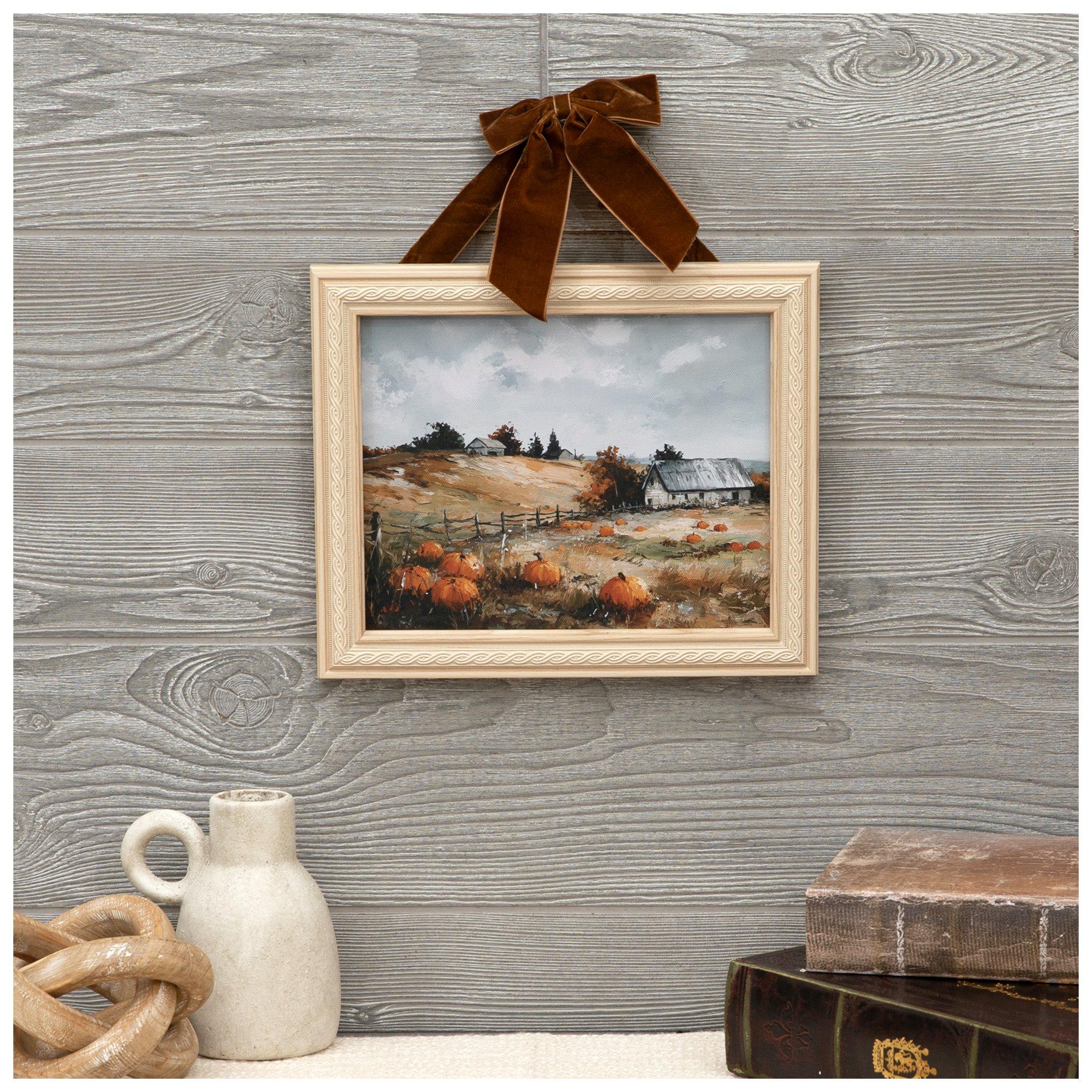 Pumpkin Patch Farmstead Framed Wall Decor | Hobby Lobby | 6413215