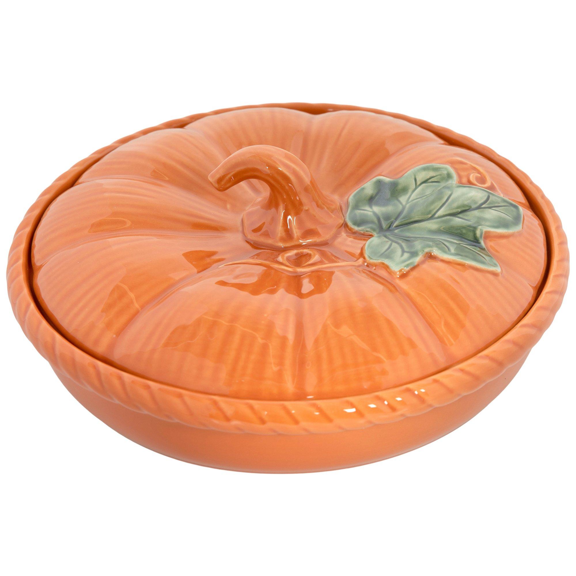 Orange Pumpkin Ceramic Pie Dish | Hobby Lobby | 6414973