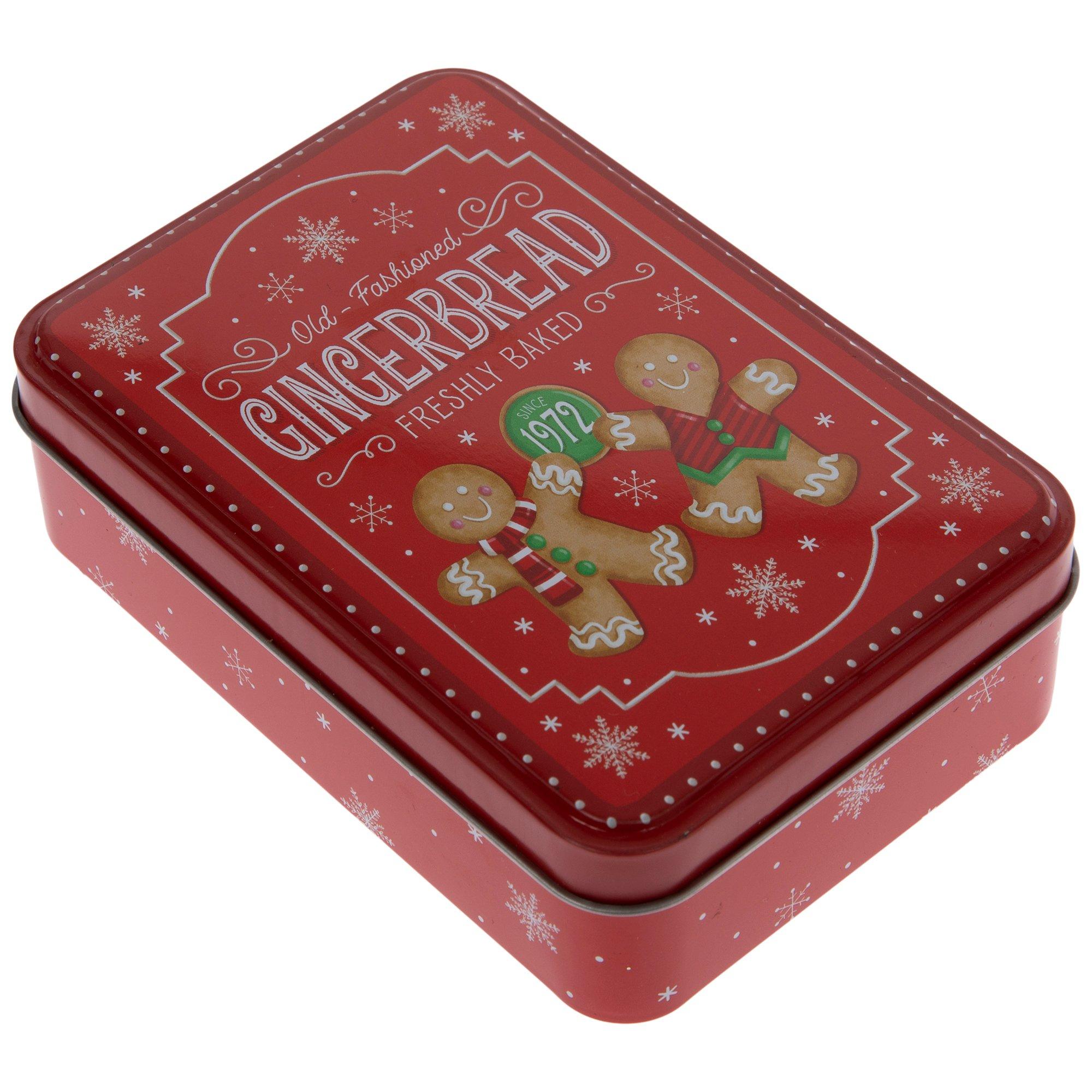 Old-Fashioned Gingerbread Tin Box | Hobby Lobby | 6421002