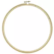 Anchor Faux Wood Oval Embroidery Hoop 12\\