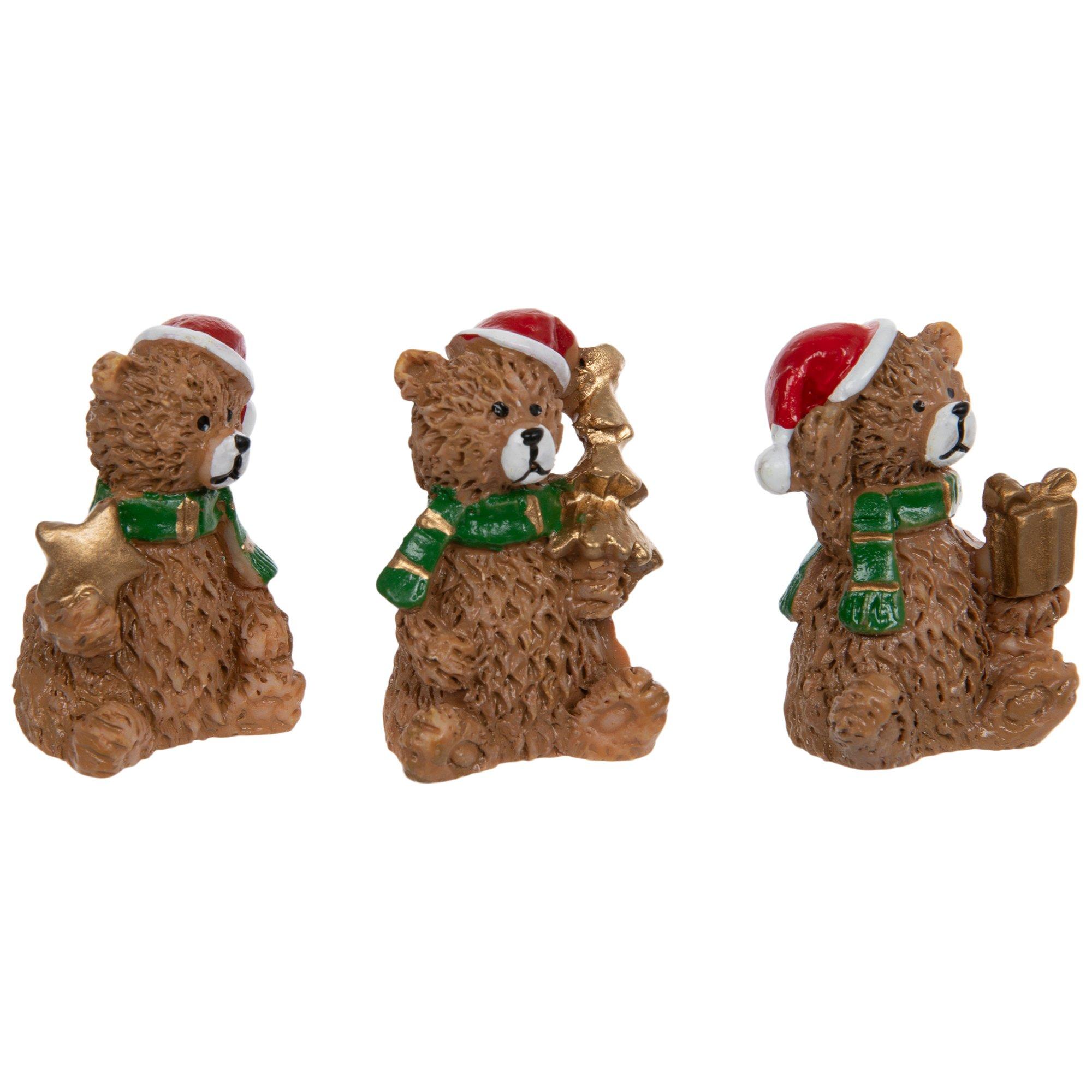 Mini Teddy Bear Figurines | Hobby Lobby