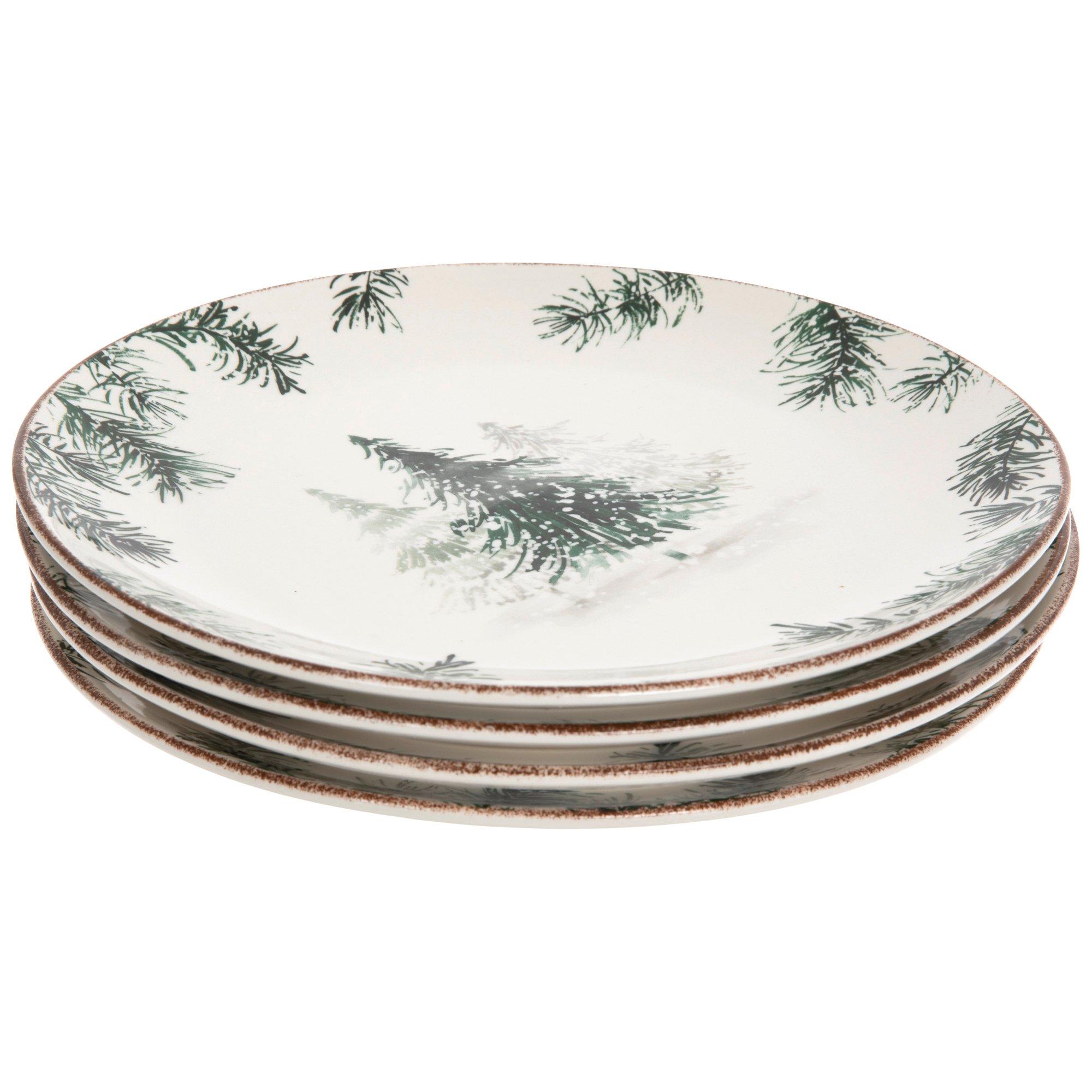 Winter Trees Ceramic Dinner Plates | Hobby Lobby | 6425722
