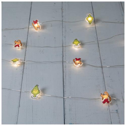Grinch Mini String Lights
