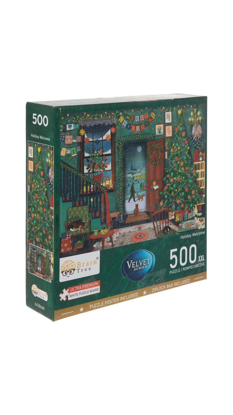 Velvet Series Holiday Welcome Puzzle | Hobby Lobby | 6428668
