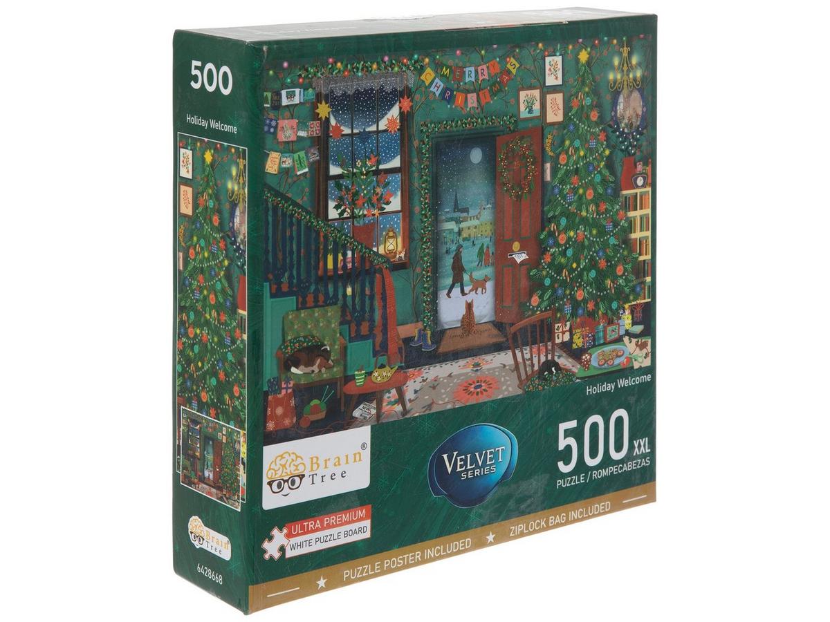 Velvet Series Holiday Welcome Puzzle | Hobby Lobby | 6428668