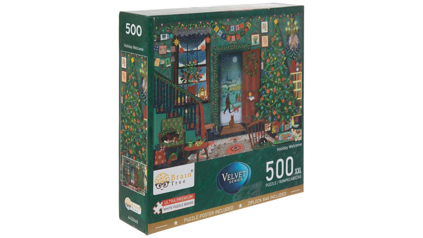 Velvet Series Holiday Welcome Puzzle | Hobby Lobby | 6428668