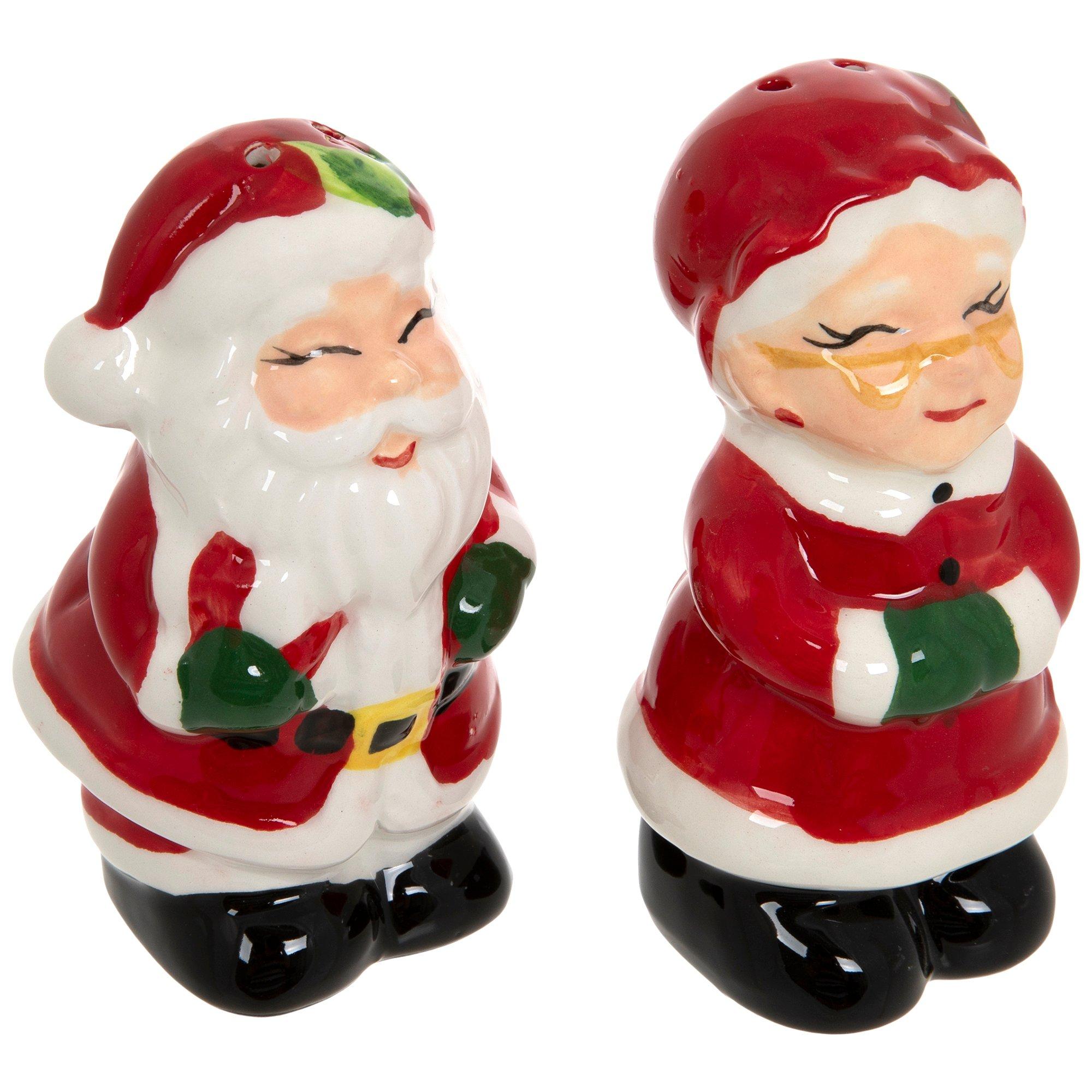 Mr & Mrs Claus Salt & Pepper Shakers | Hobby Lobby | 6429492
