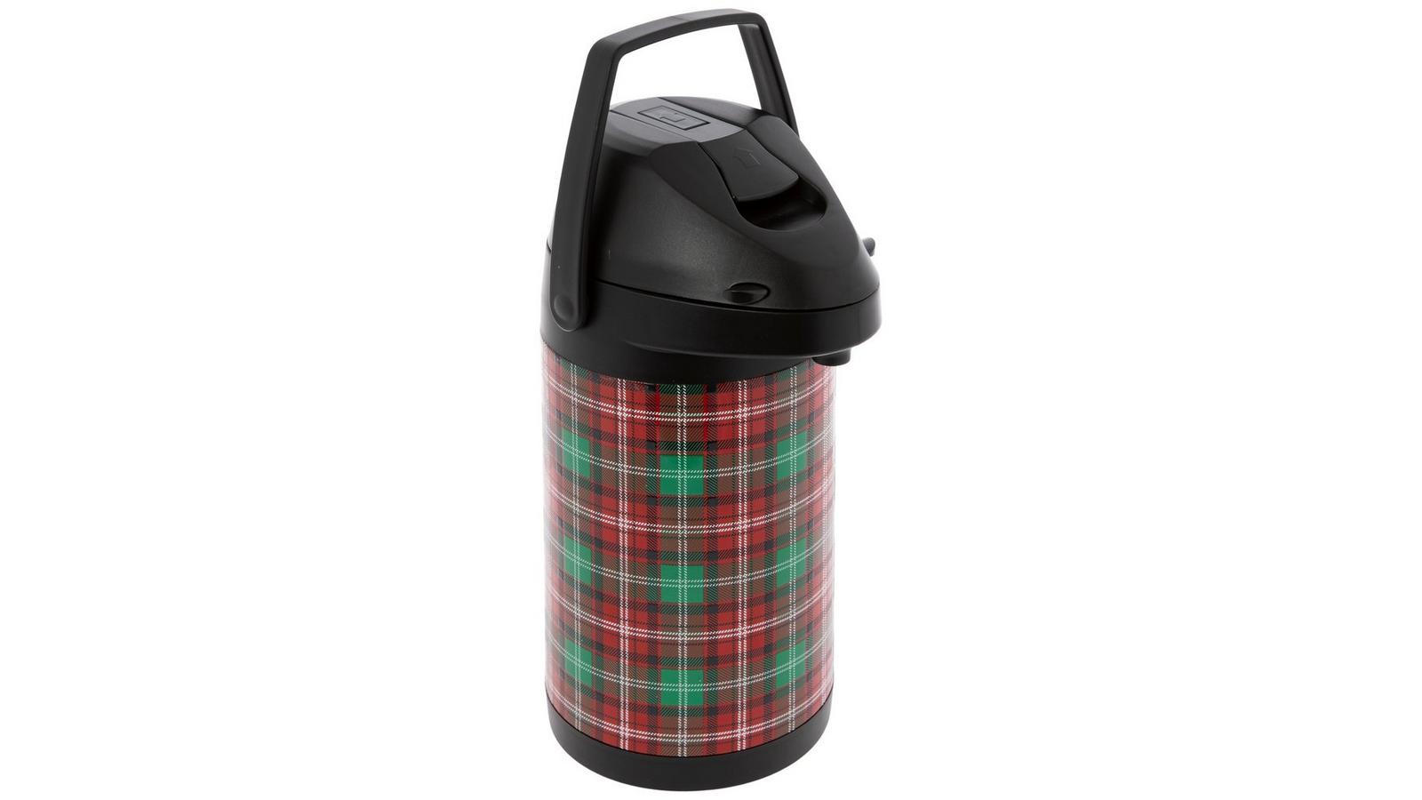 Christmas Plaid Airpot Drink Dispenser | Hobby Lobby | 6430466