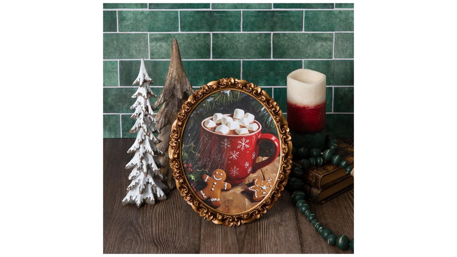 Hot Cocoa Mug With Gingerbread Framed Decor | Hobby Lobby | 6434617