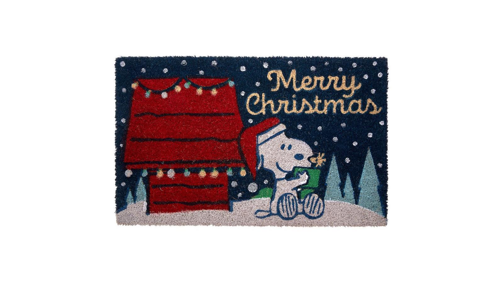 Peanuts Merry Christmas Coir Doormat | Hobby Lobby | 6436117