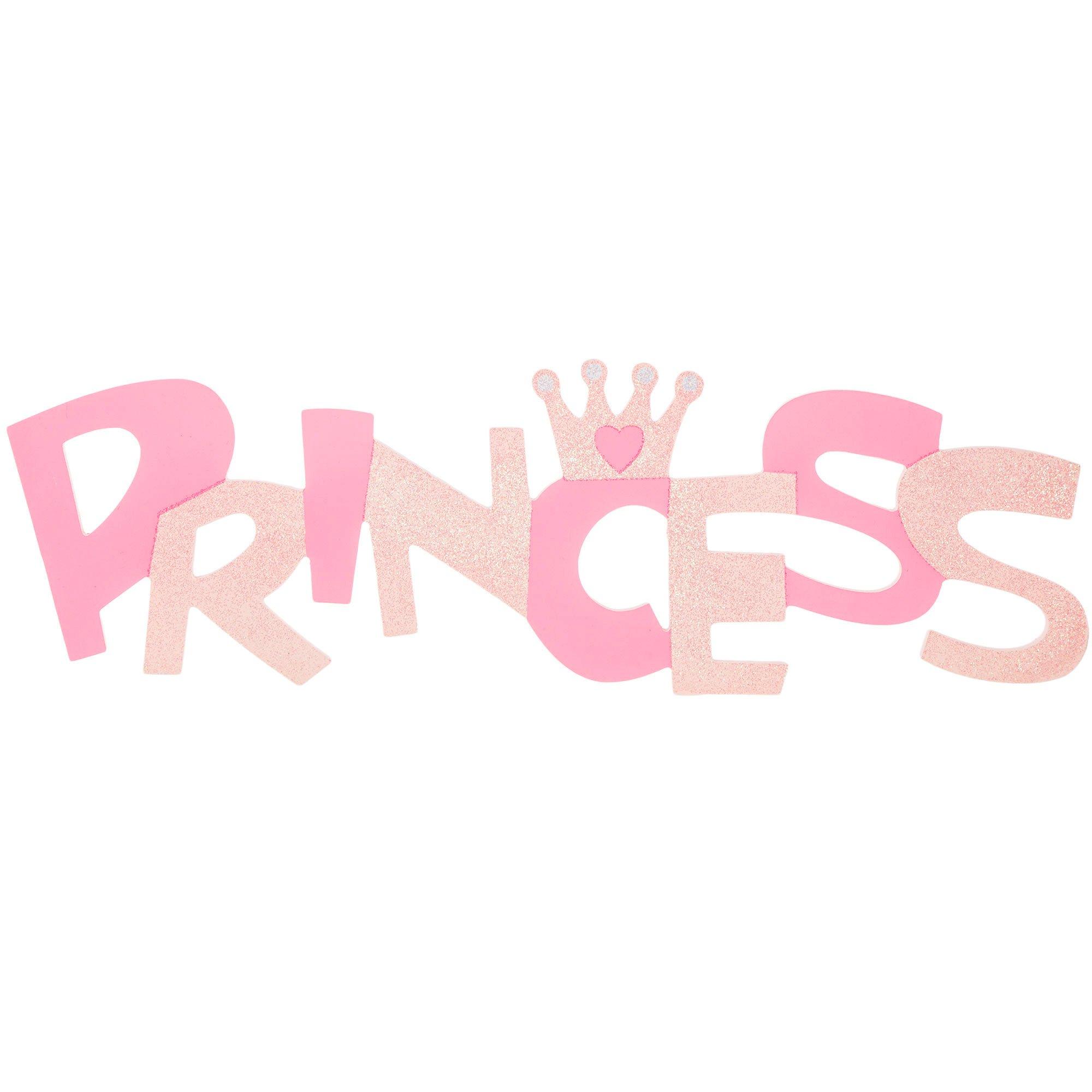 Princess Wood Wall Decor