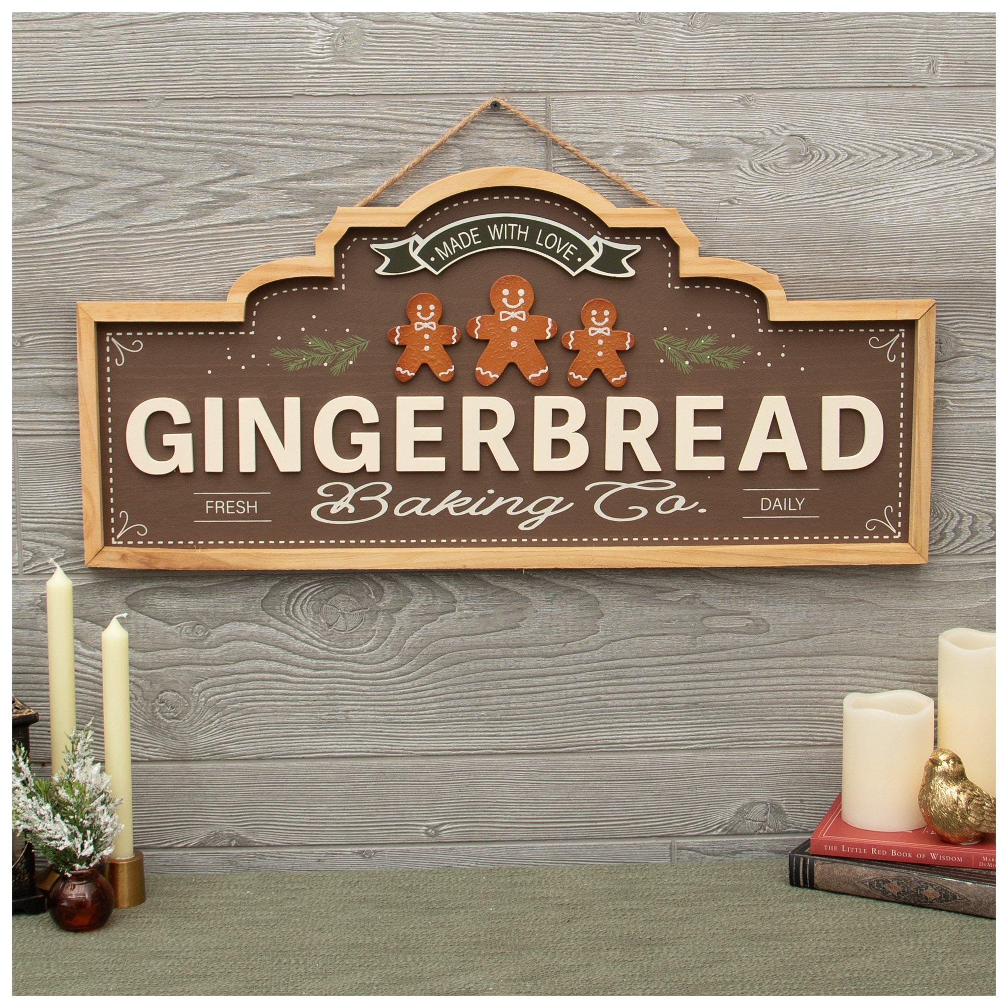 Gingerbread Baking Co. Wood Wall Decor | Hobby Lobby | 6440655