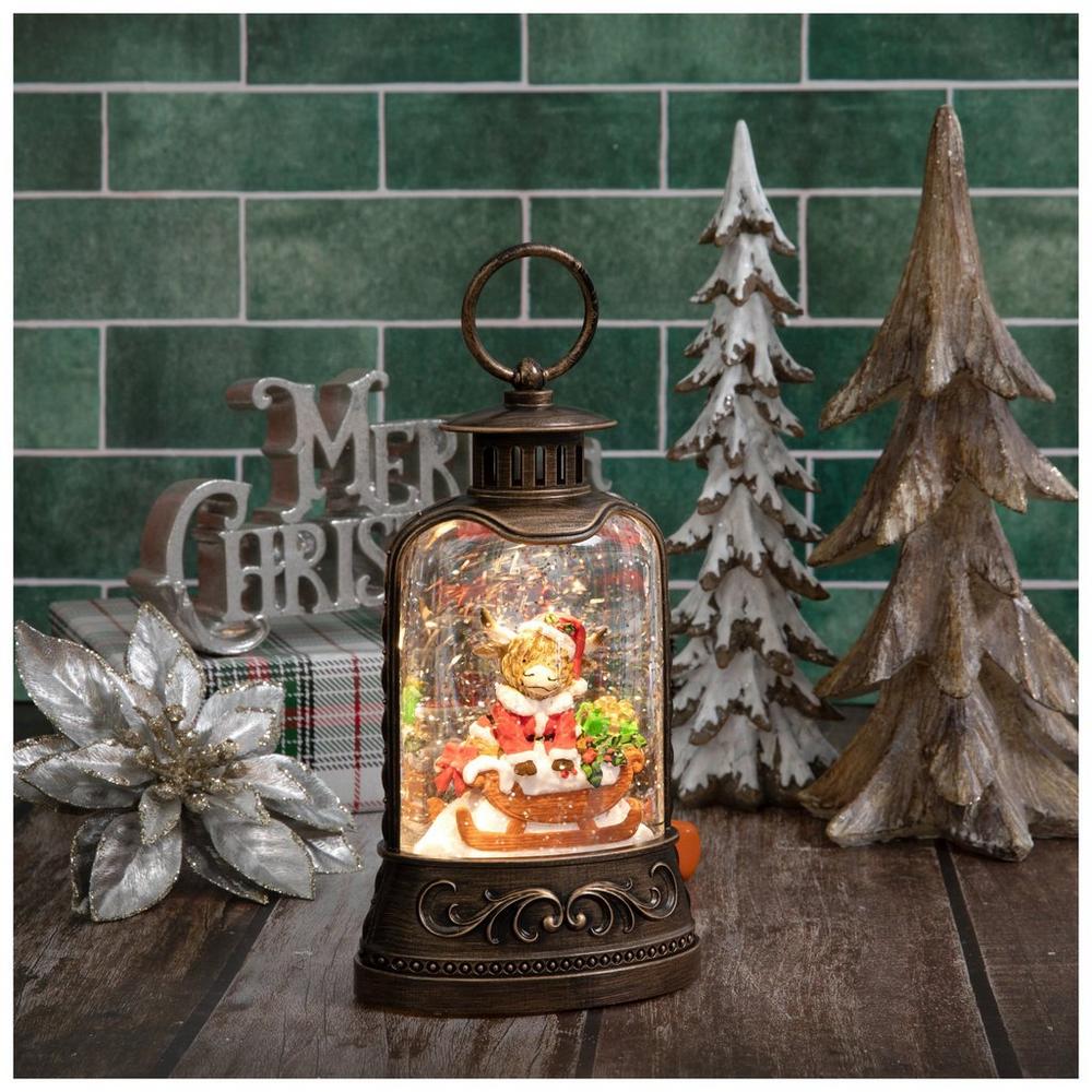 Highland Cow LED Blower Lantern | Hobby Lobby | 6444003