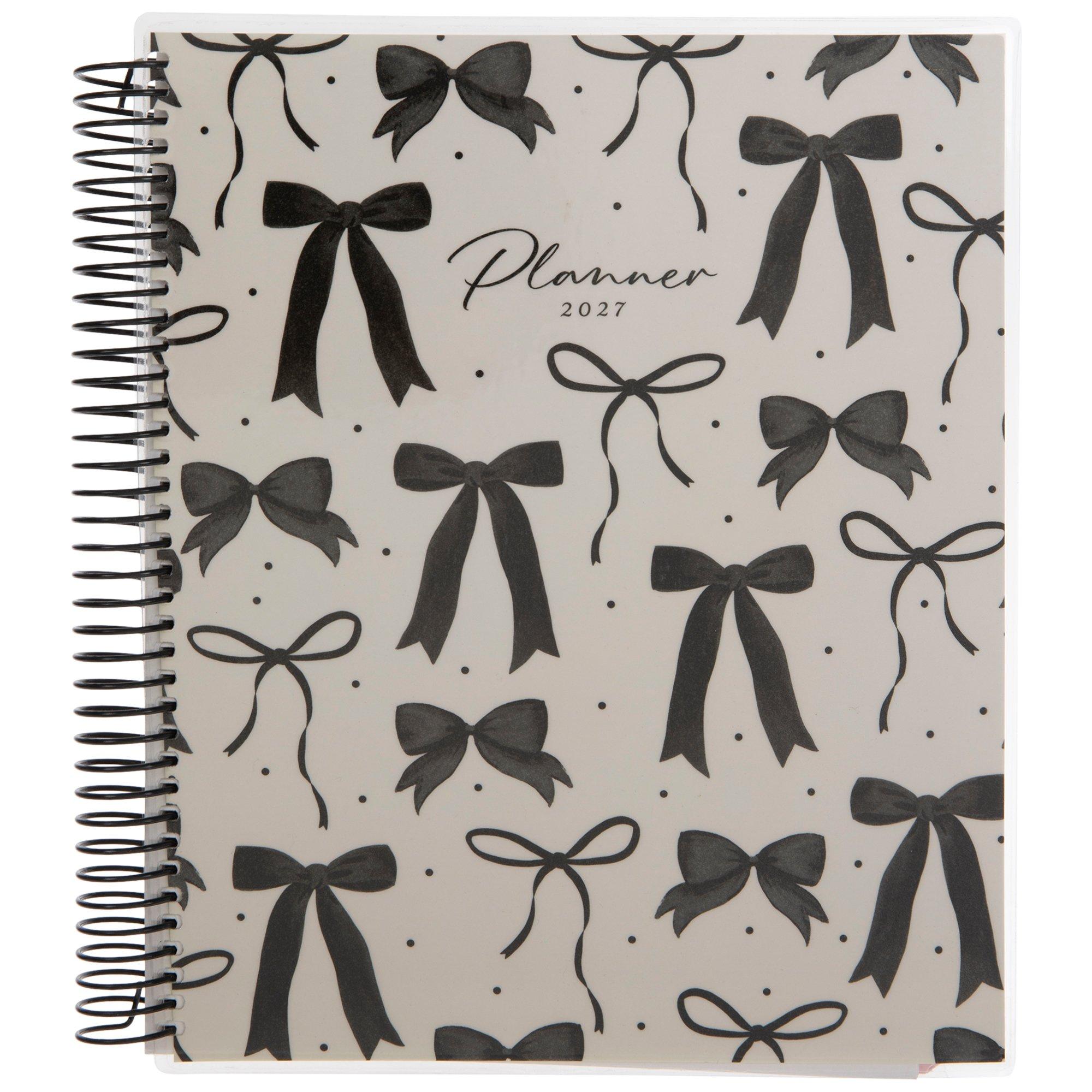 2027 Romantic Bows Spiral Planner | Hobby Lobby | 6444037