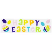 Happy Easter Gel Window Clings