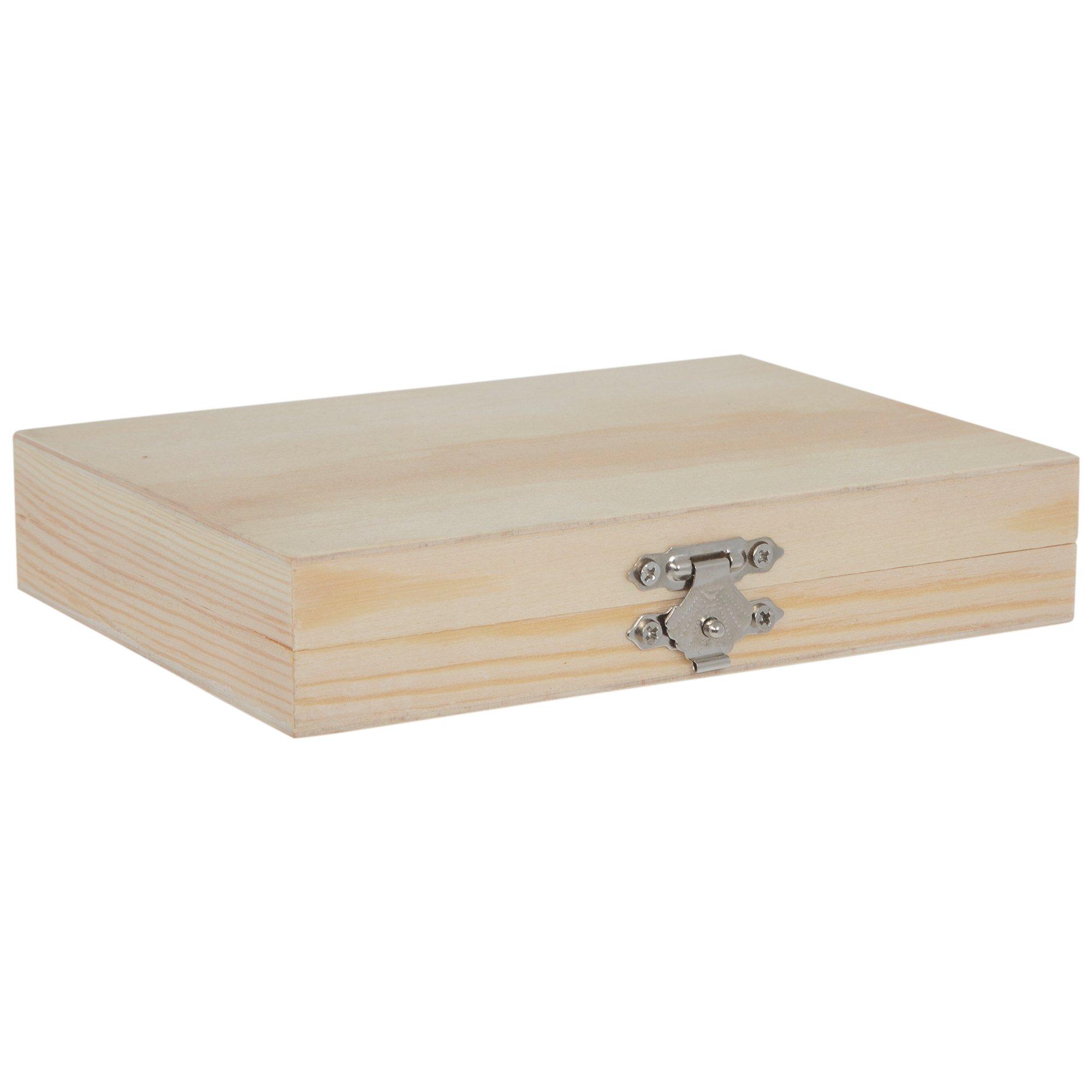 Wood Box With Handles Set, Hobby Lobby