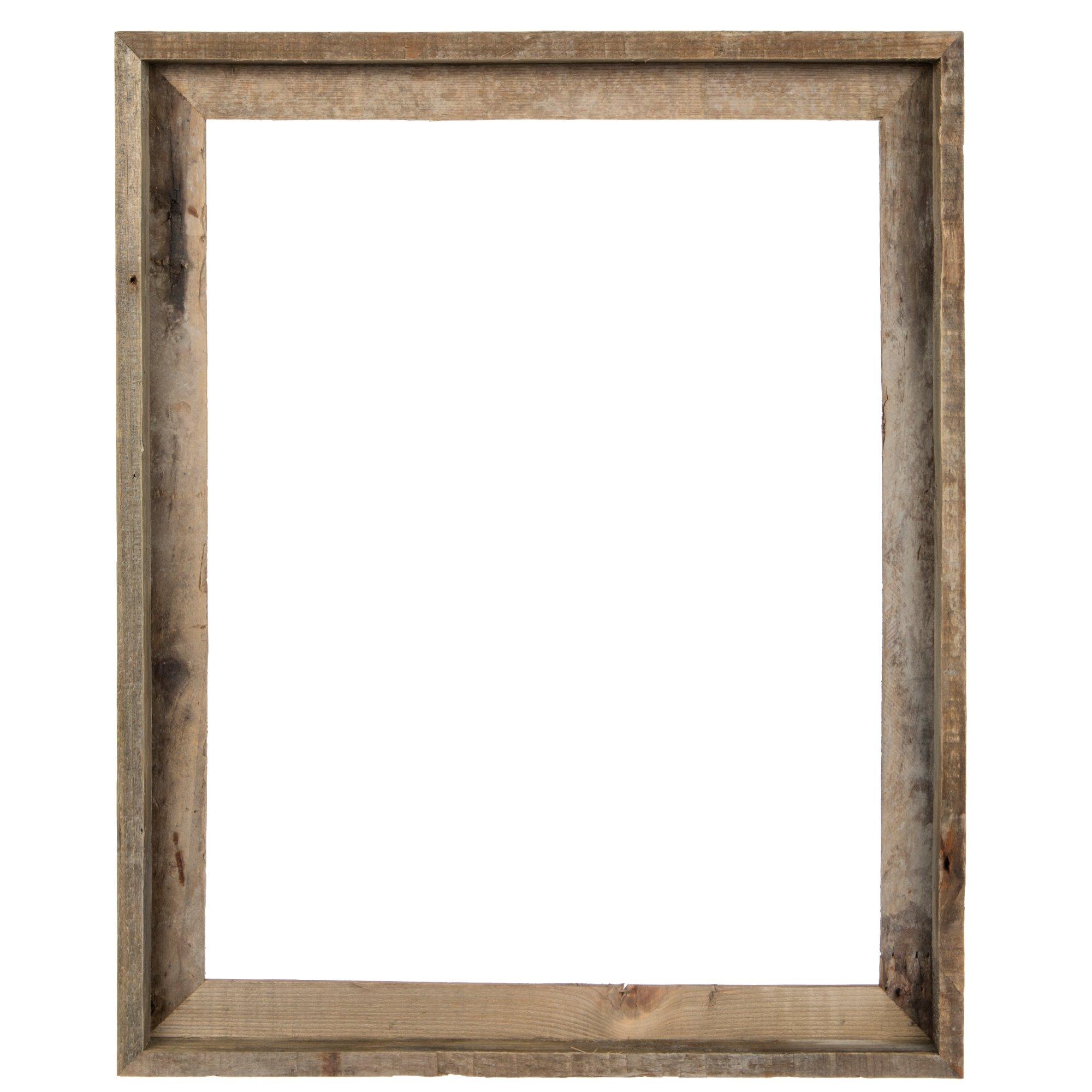 BarnwoodUSA Rustic Canvas Series 16 in. x 20 in. Weathered Gray Floating  Frame for Oil Paintings and Wall Art Canvas_16x20 - The Home Depot