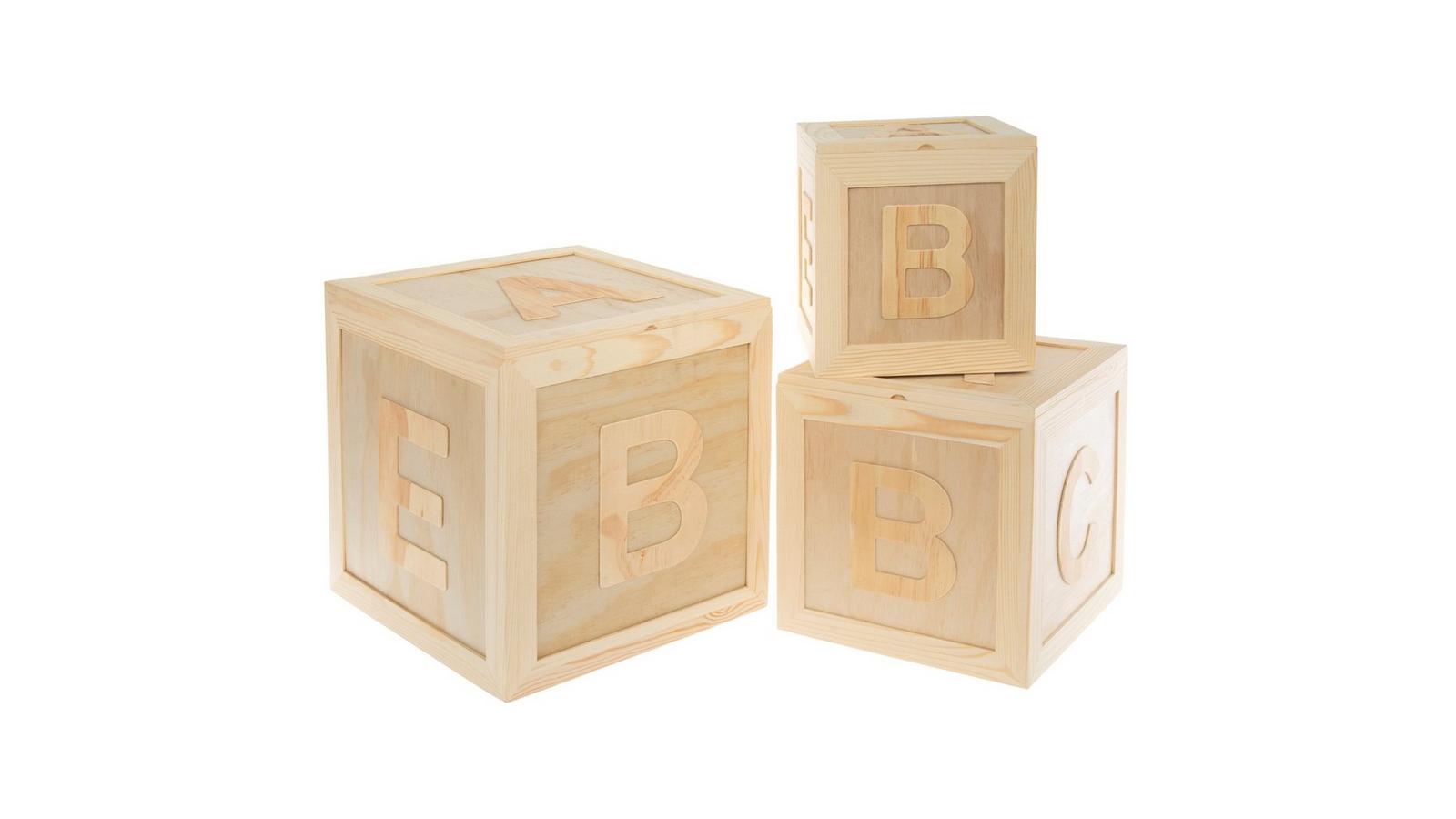 ABC Wood Box Set | Hobby Lobby | 648857