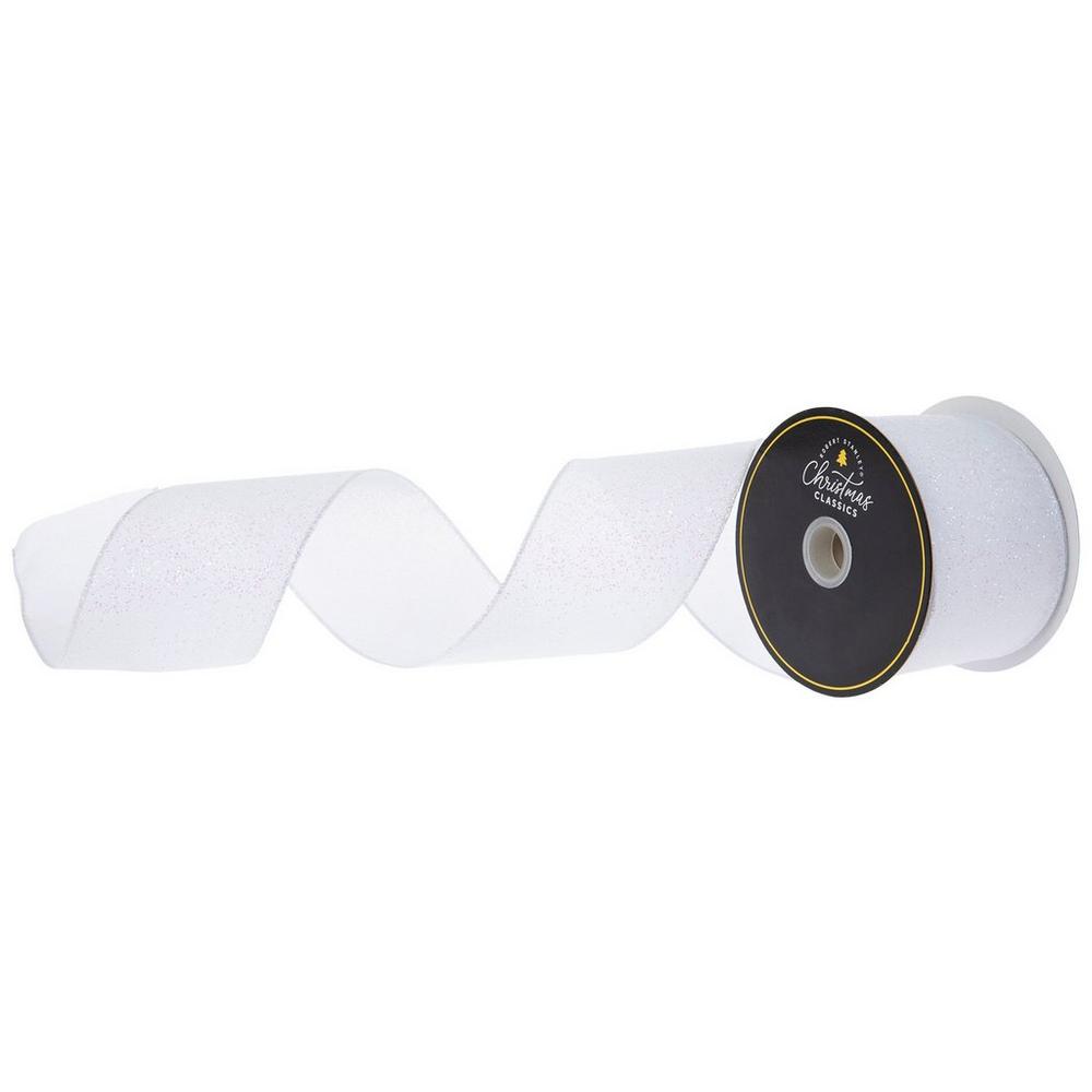 Iridescent Glitter Wired Edge Ribbon | Hobby Lobby | 6503262