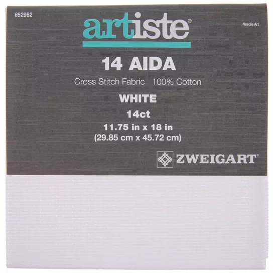Best Deal for Cross Stitch Fabric Aida Cloth 14 Count Canvas DIY