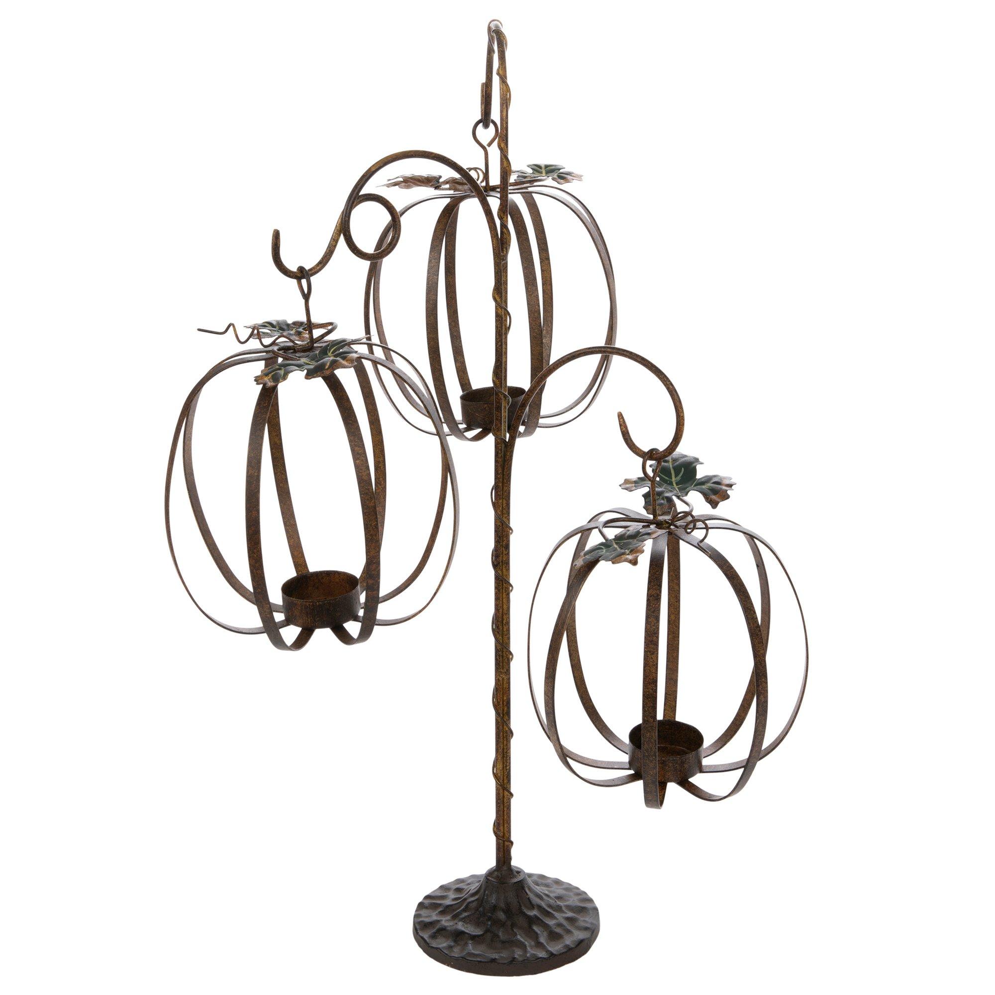 Triple Hanging Pumpkin Candle Holder Hobby Lobby 6534101