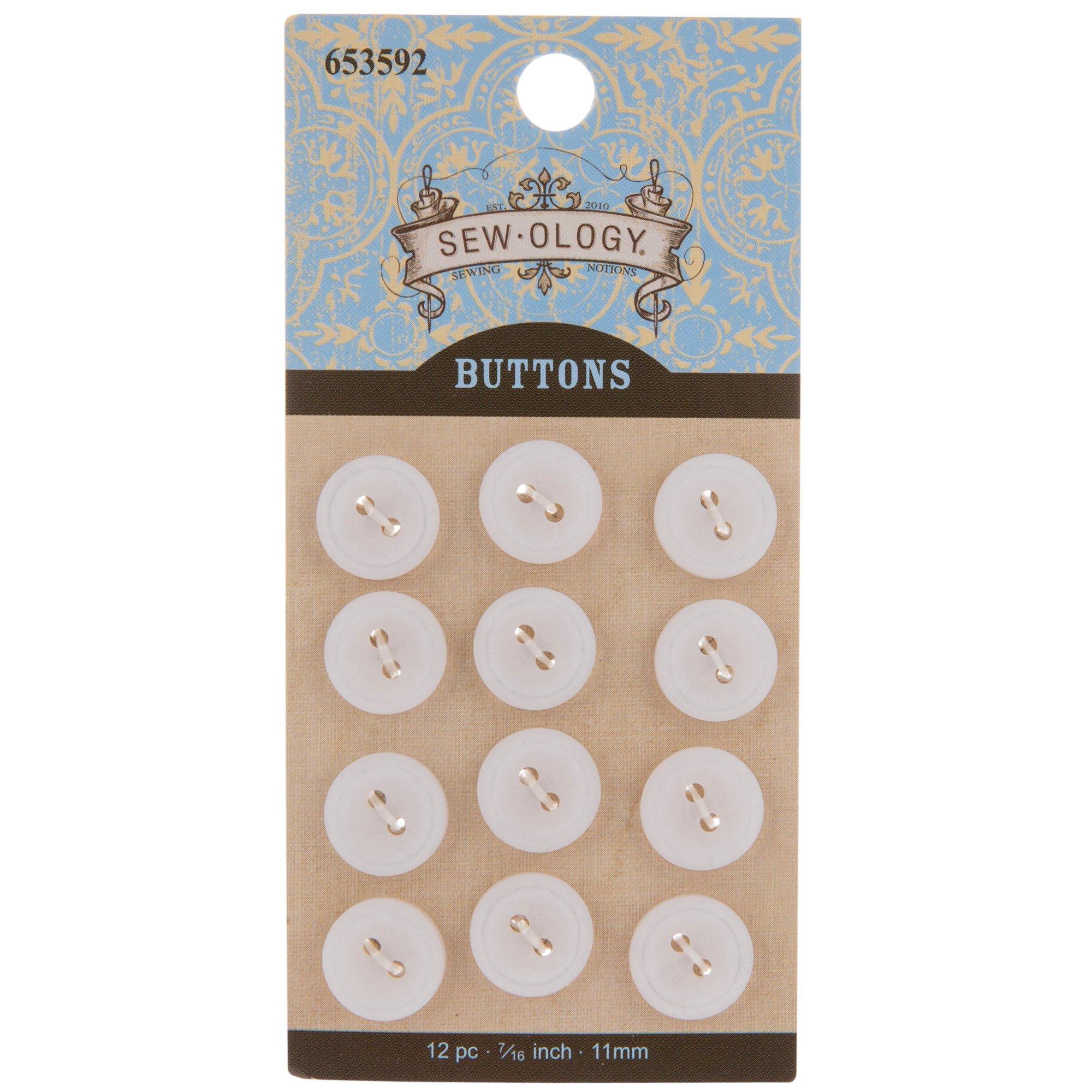 Matte Round Buttons | Hobby Lobby | 653592