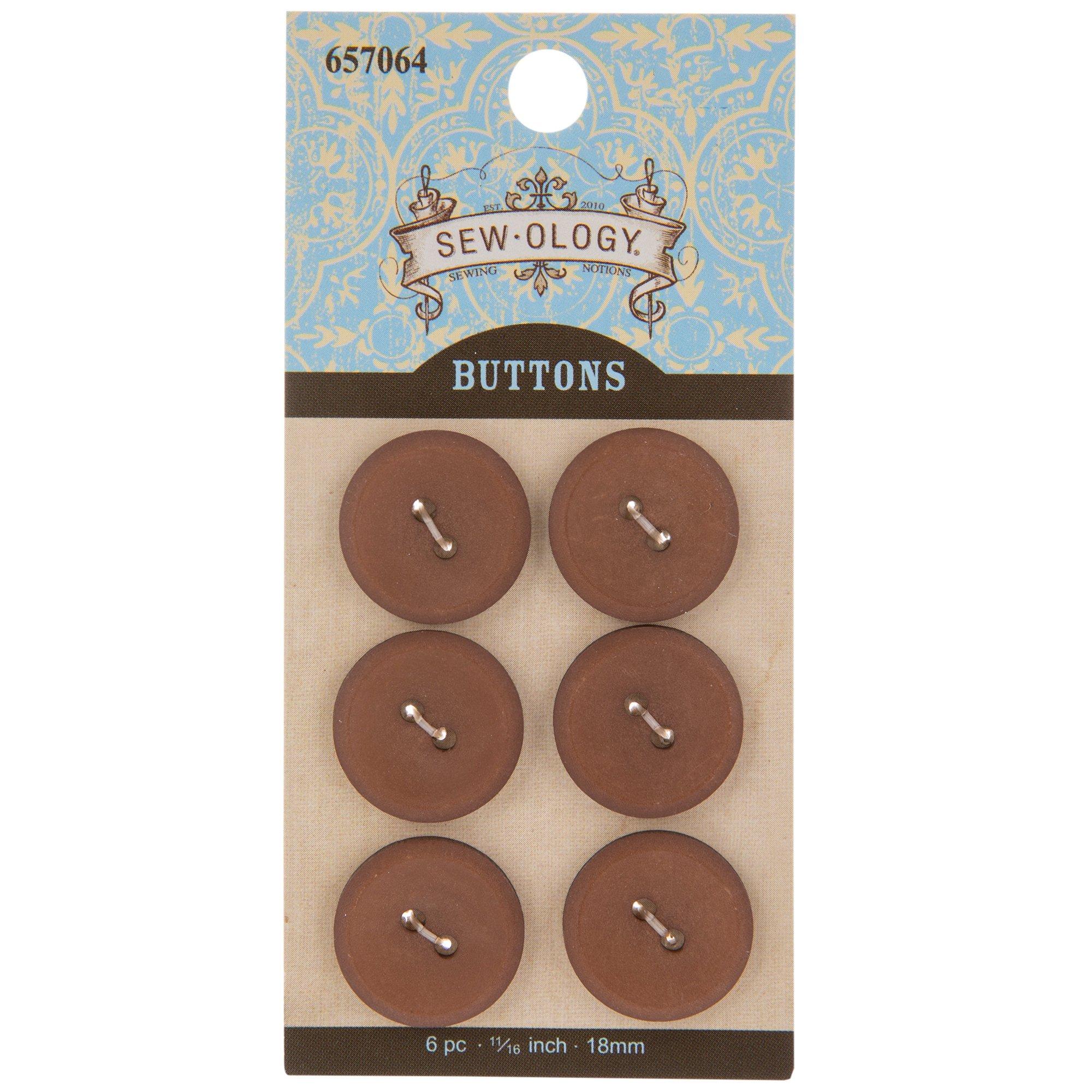 Matte Round Buttons Hobby Lobby 657064