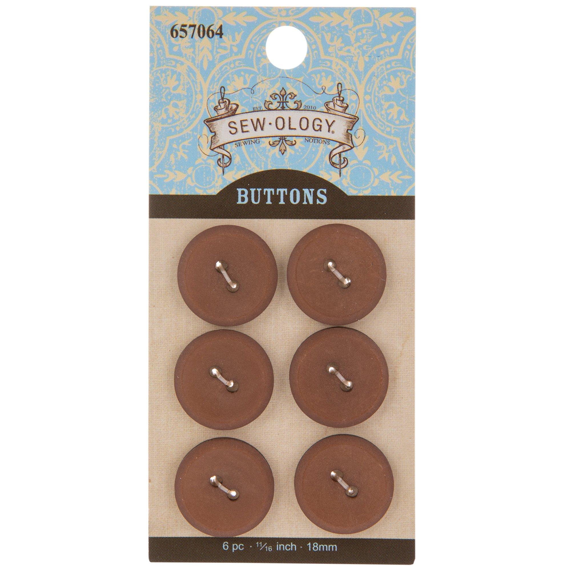 Matte Round Buttons | Hobby Lobby | 657064