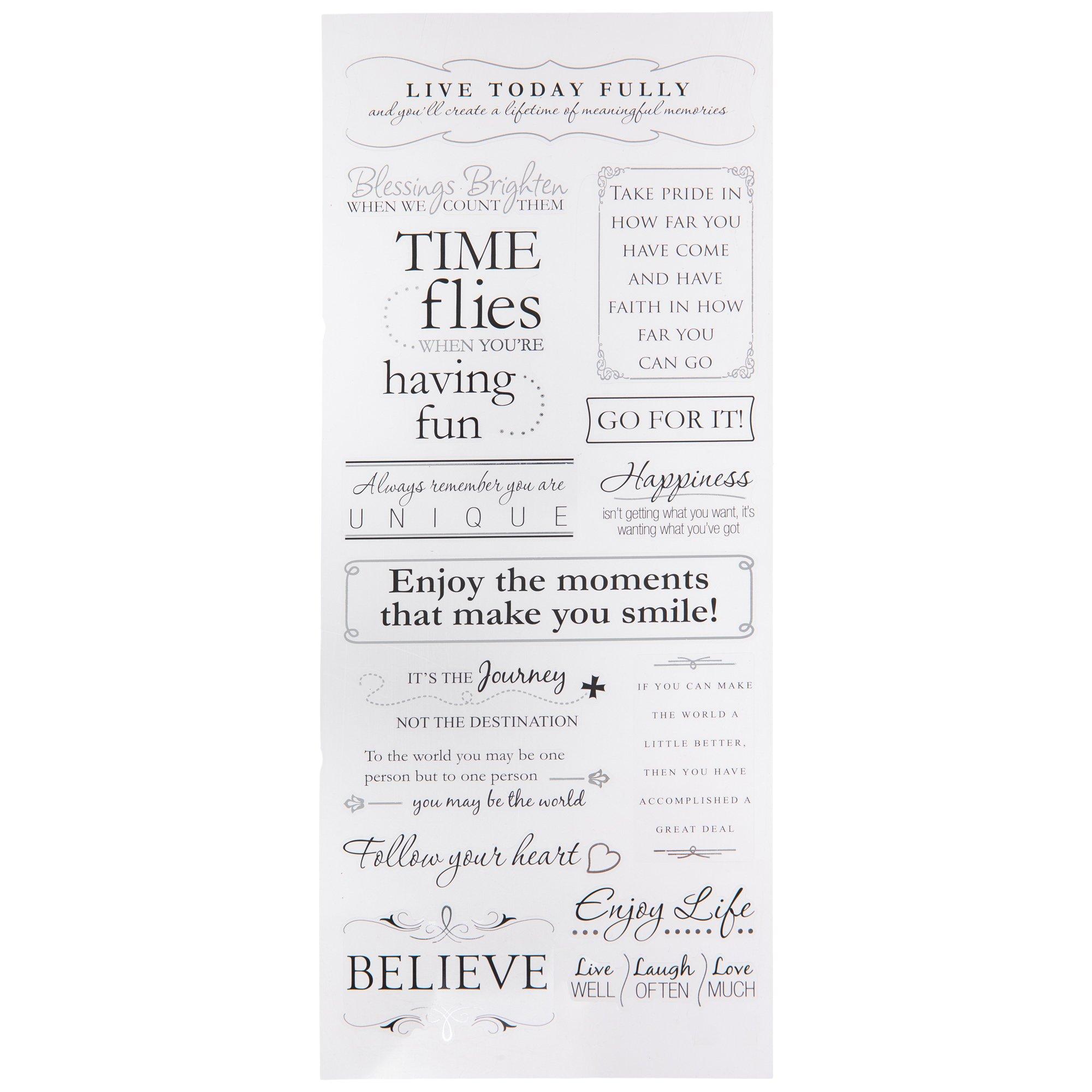 Inspirational Foil Stickers | Hobby Lobby | 658765