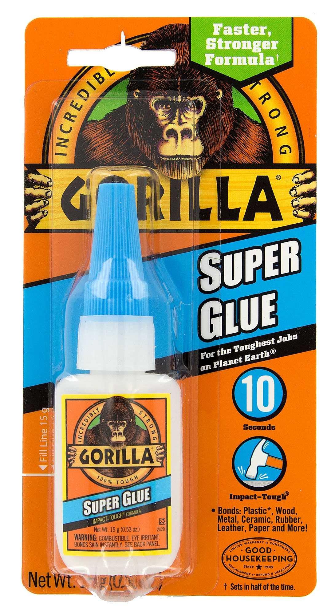 Gorilla Glue: Impact Tough Super Glue - Tools & more!
