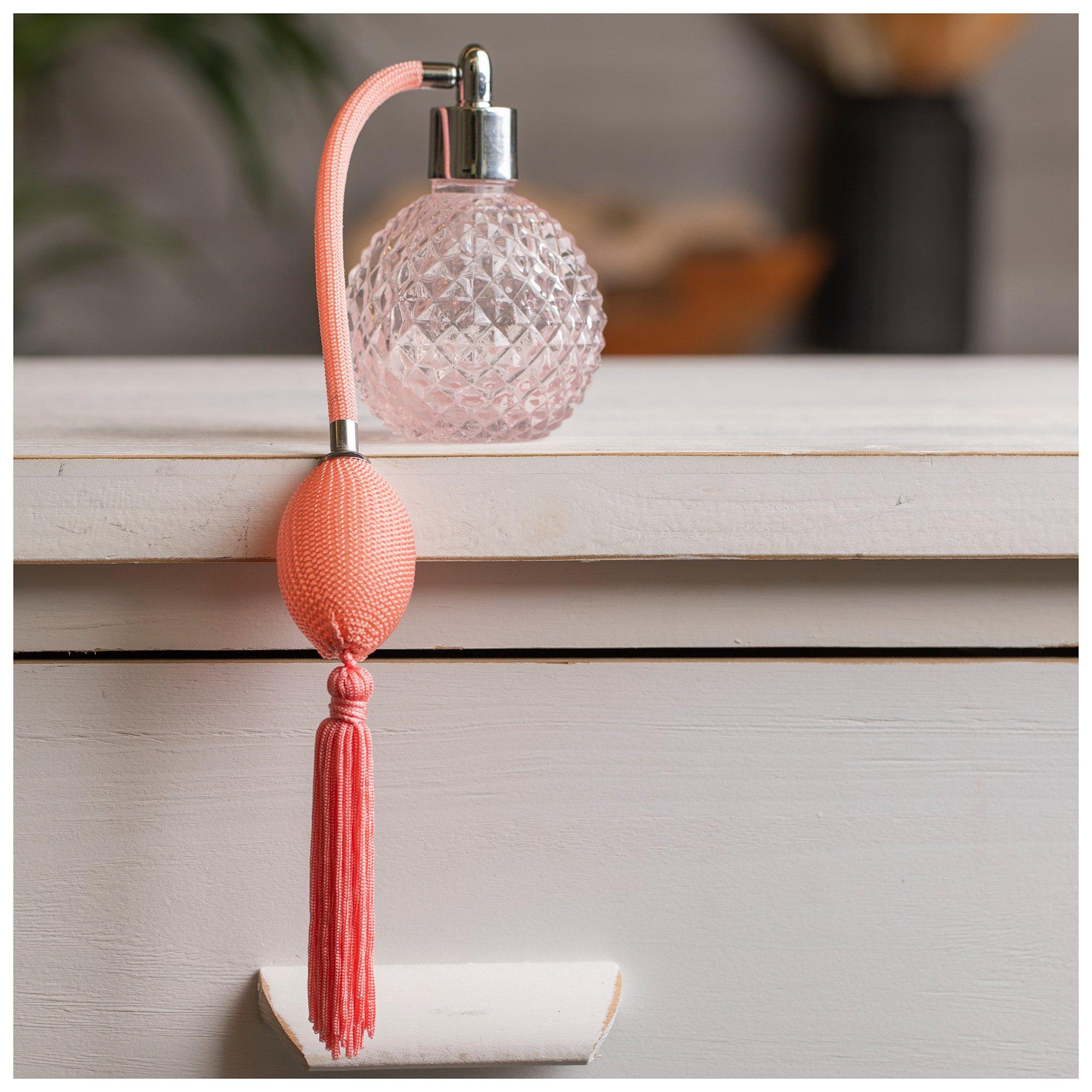 Pink Glass Perfume Bottle With Atomizer | Hobby Lobby | 659953