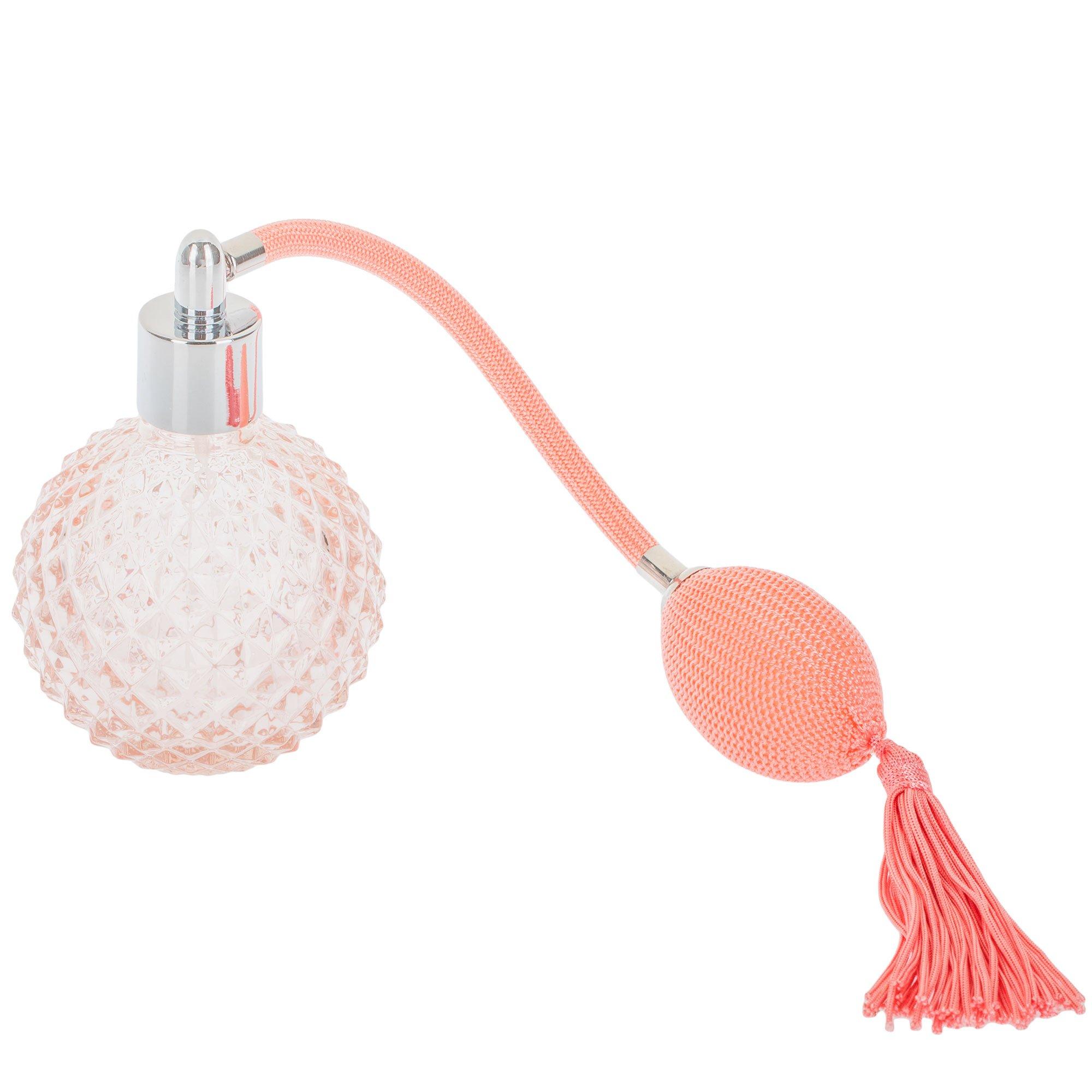 Pink Glass Perfume Bottle With Atomizer Hobby Lobby 659953