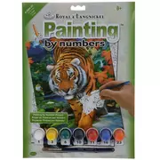 On The Prowl Tiger Paint By Number Kit