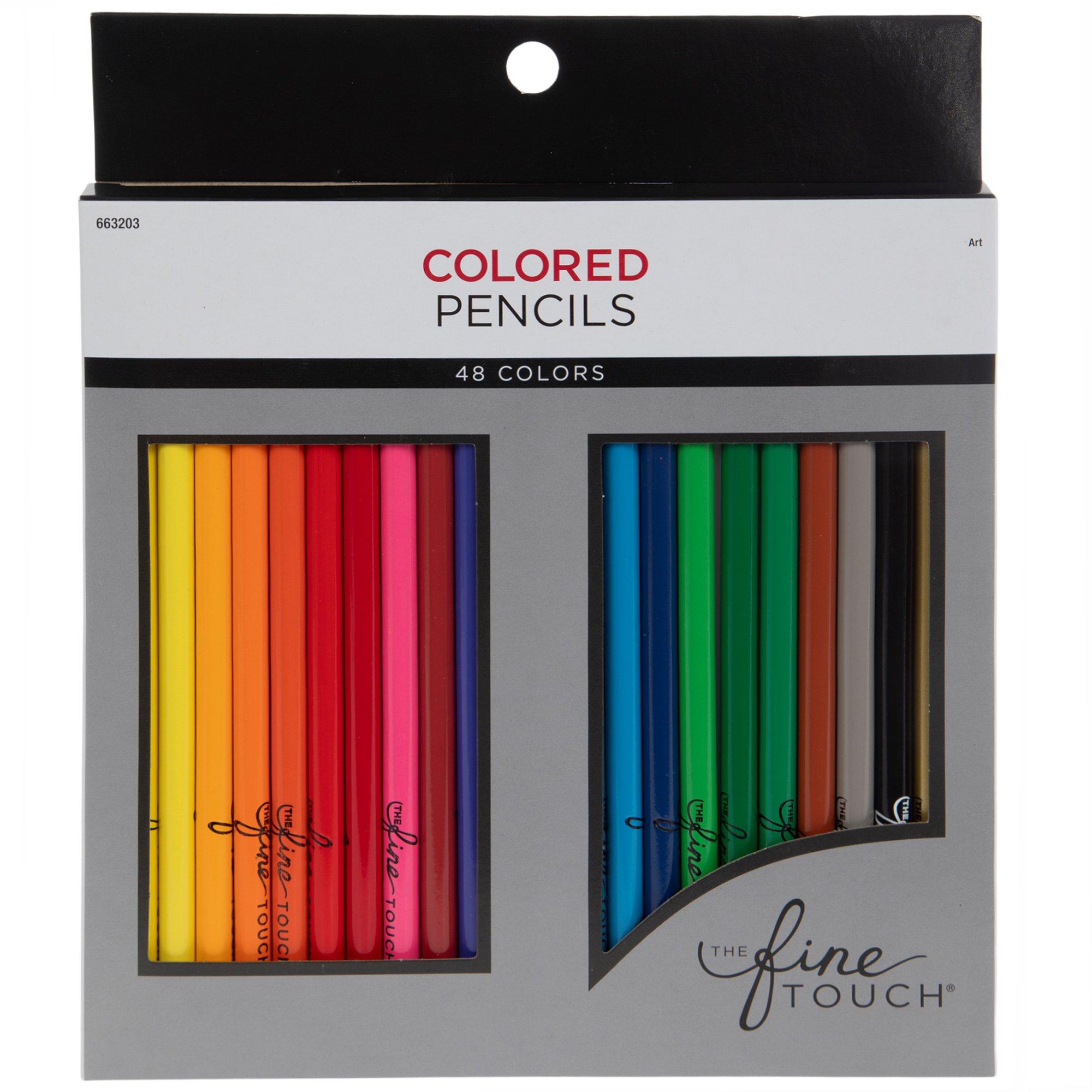 The Fine Touch Colored Pencils - 48 Piece Set | Hobby Lobby | 663203