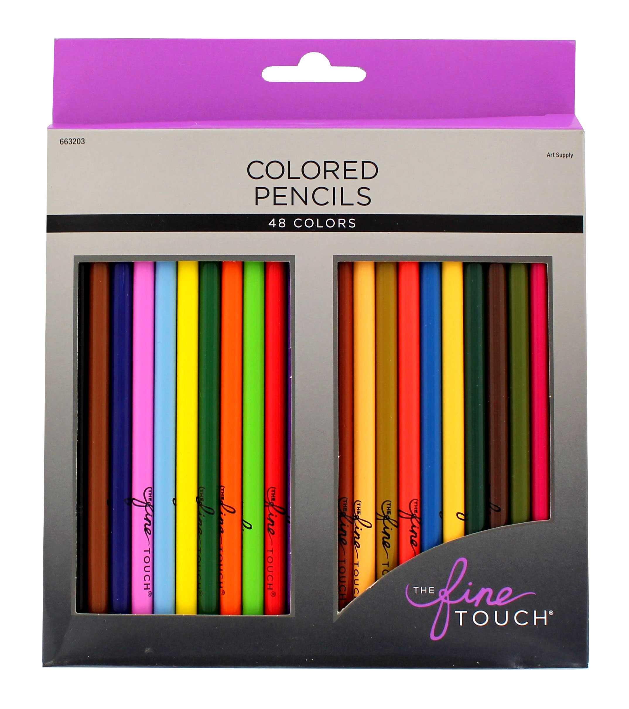 The Fine Touch Colored Pencils - 48 Piece Set | Hobby Lobby | 663203