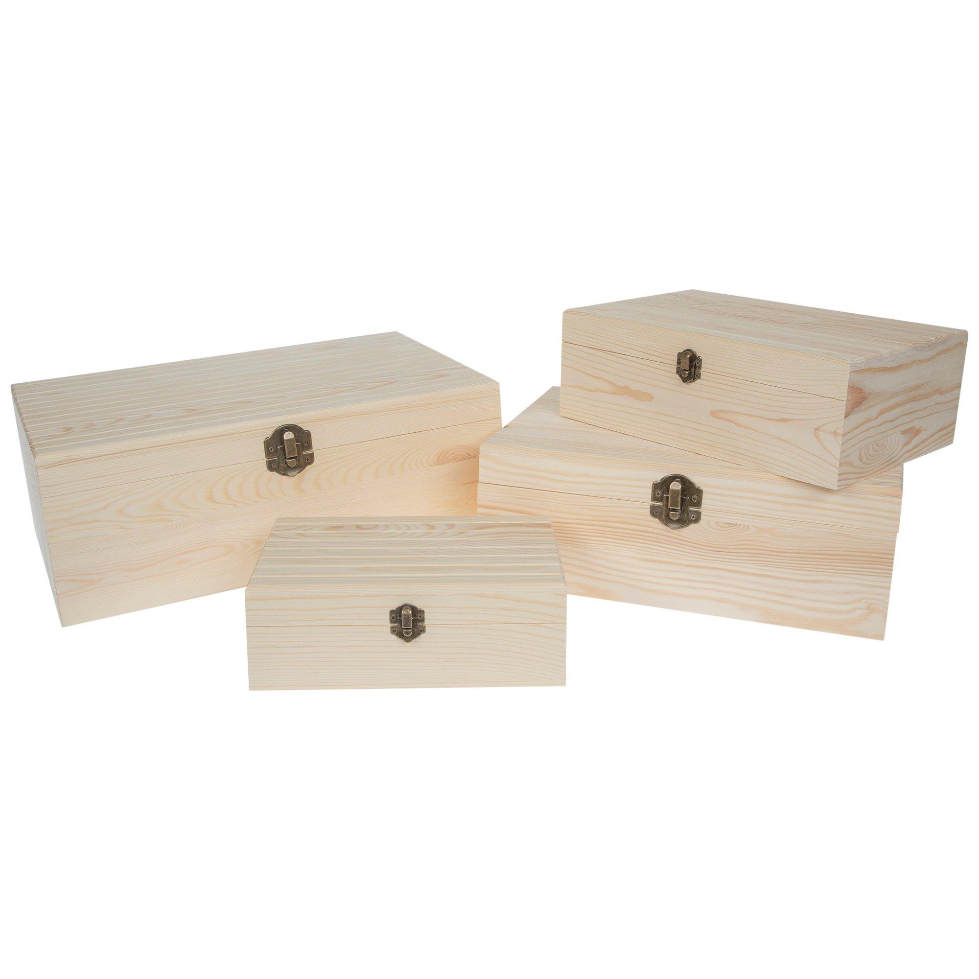 Latched Wood Box Set, Hobby Lobby