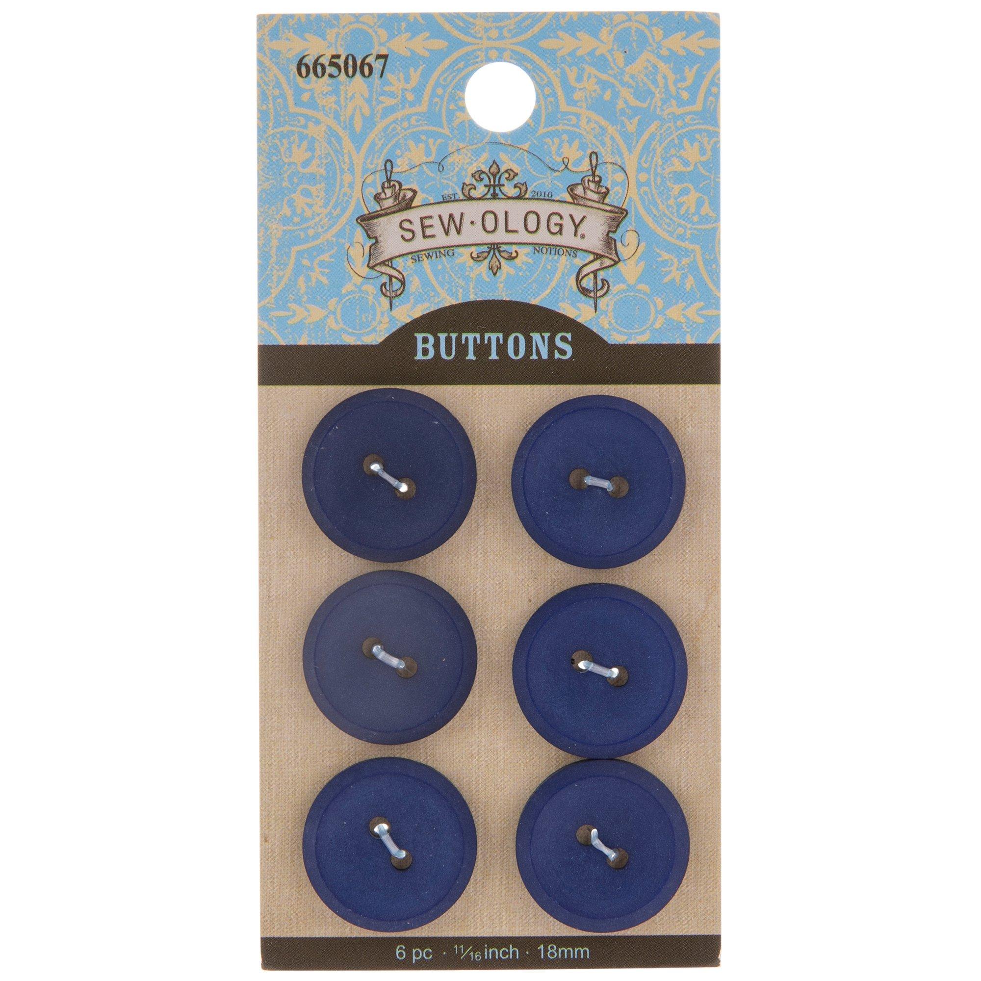 Matte Round Buttons Hobby Lobby 665067