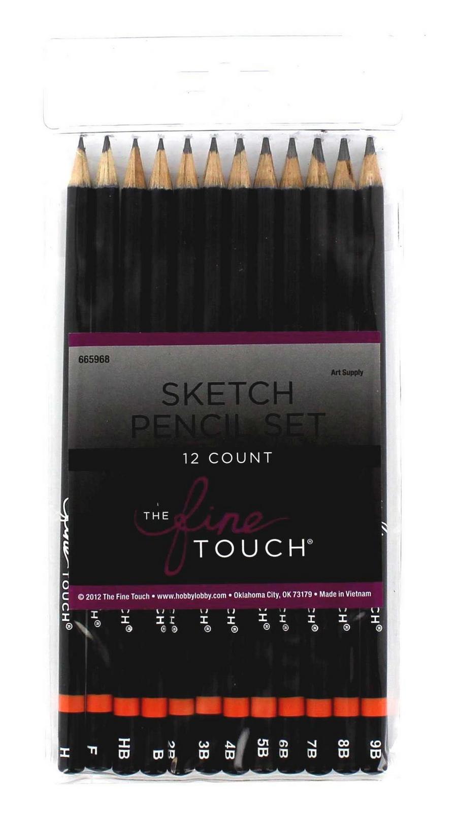 The Fine Touch Sketching Pencils - 12 Piece Set | Hobby Lobby | 665968