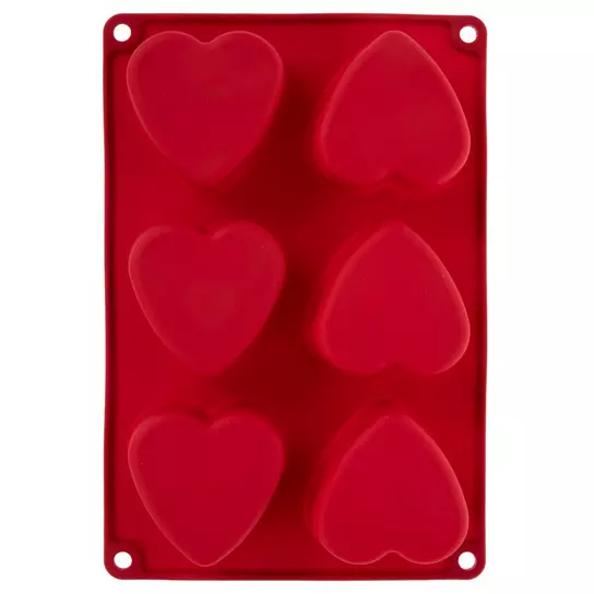 Hearts Silicone Mold, Hobby Lobby