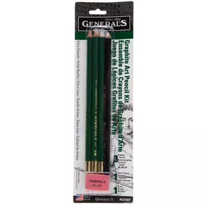 White Master's Touch Charcoal Pencils - 3 Piece Set, Hobby Lobby