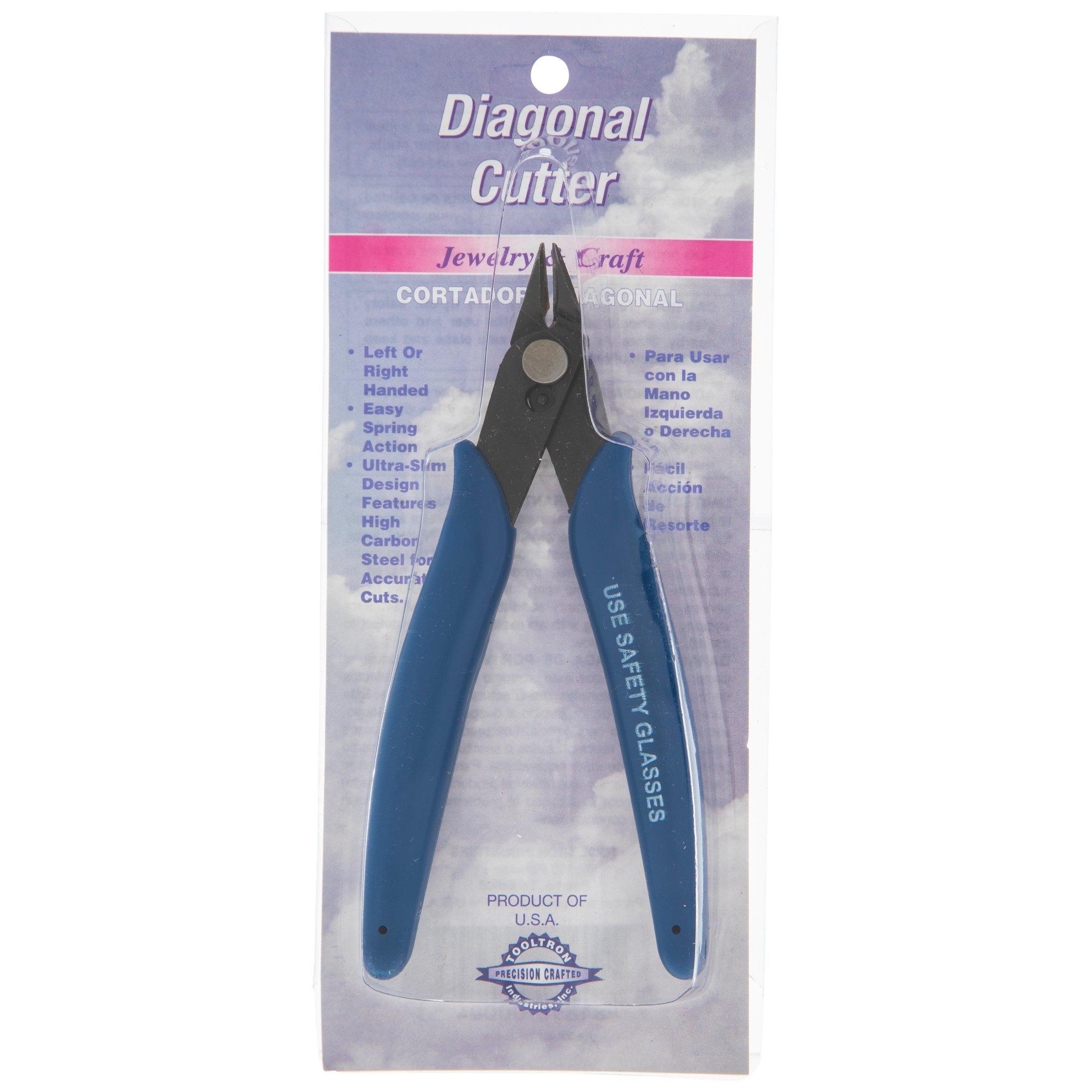 Jewelry diagonal and top end multi wire cutter pliers