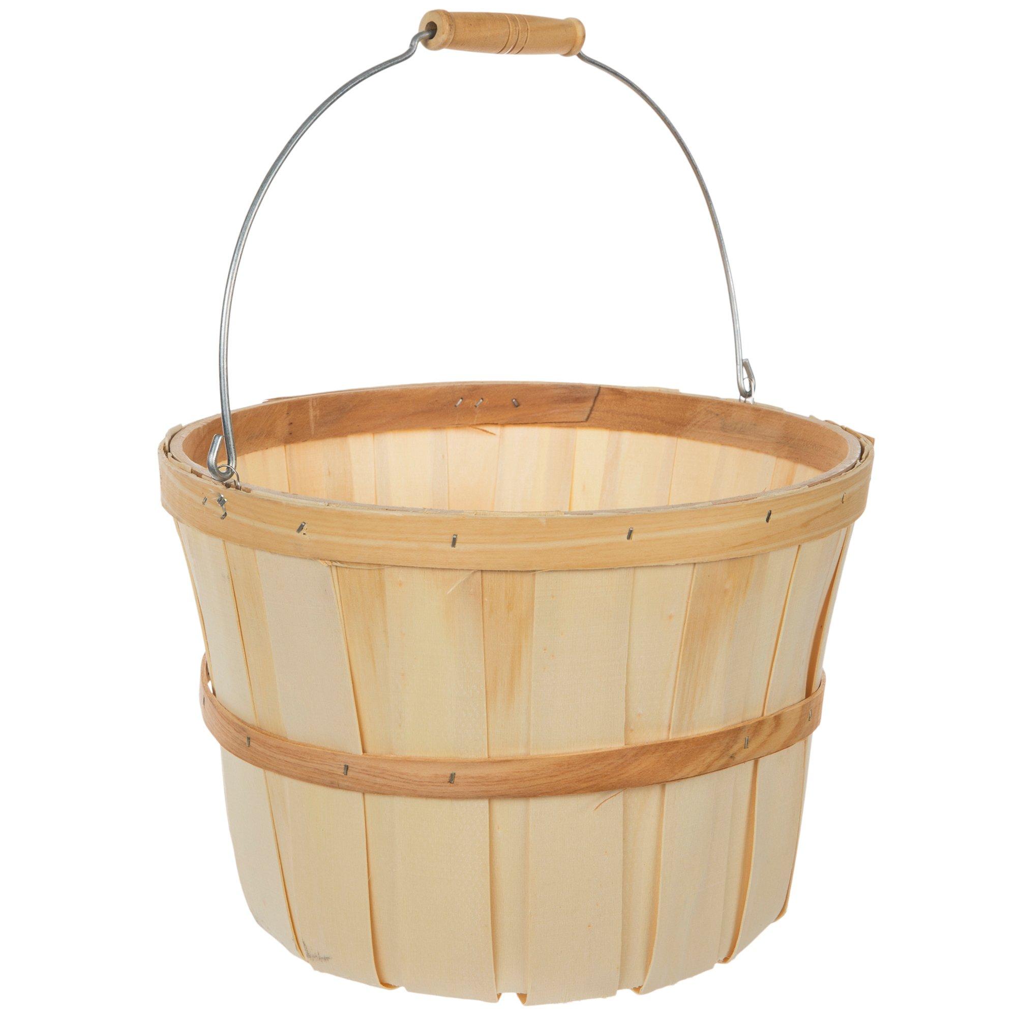 Wood Bushel Basket Hobby Lobby 667634