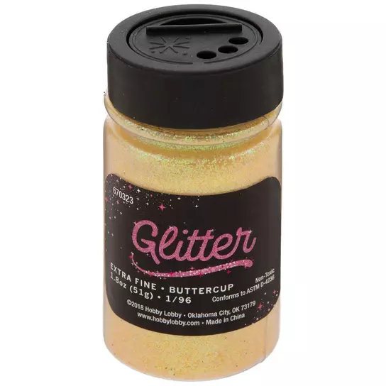 Extra Fine Glitter - 1.8 Ounces | Hobby Lobby | 670323