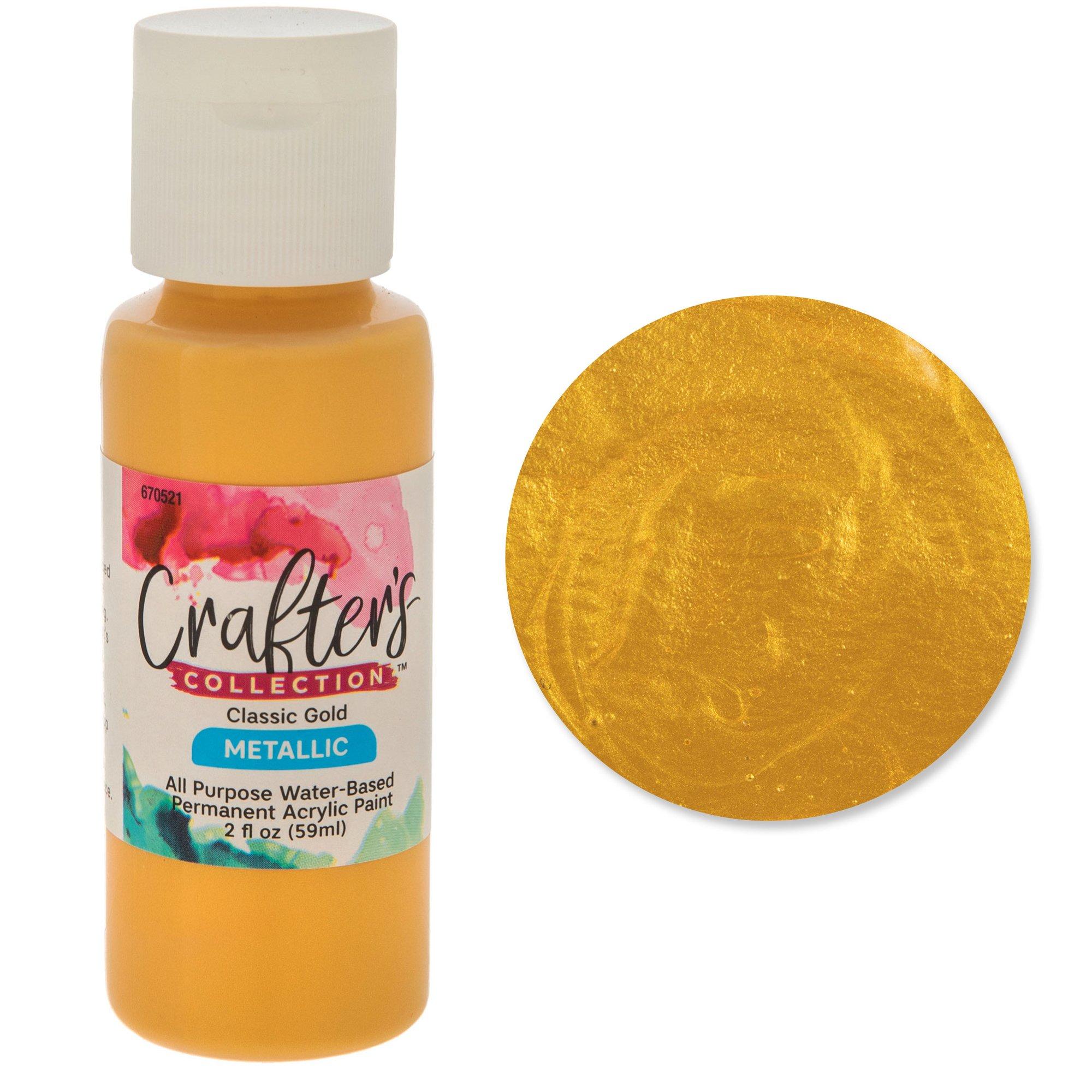 Crafter's Collection Metallic Craft Paint Hobby Lobby 670521