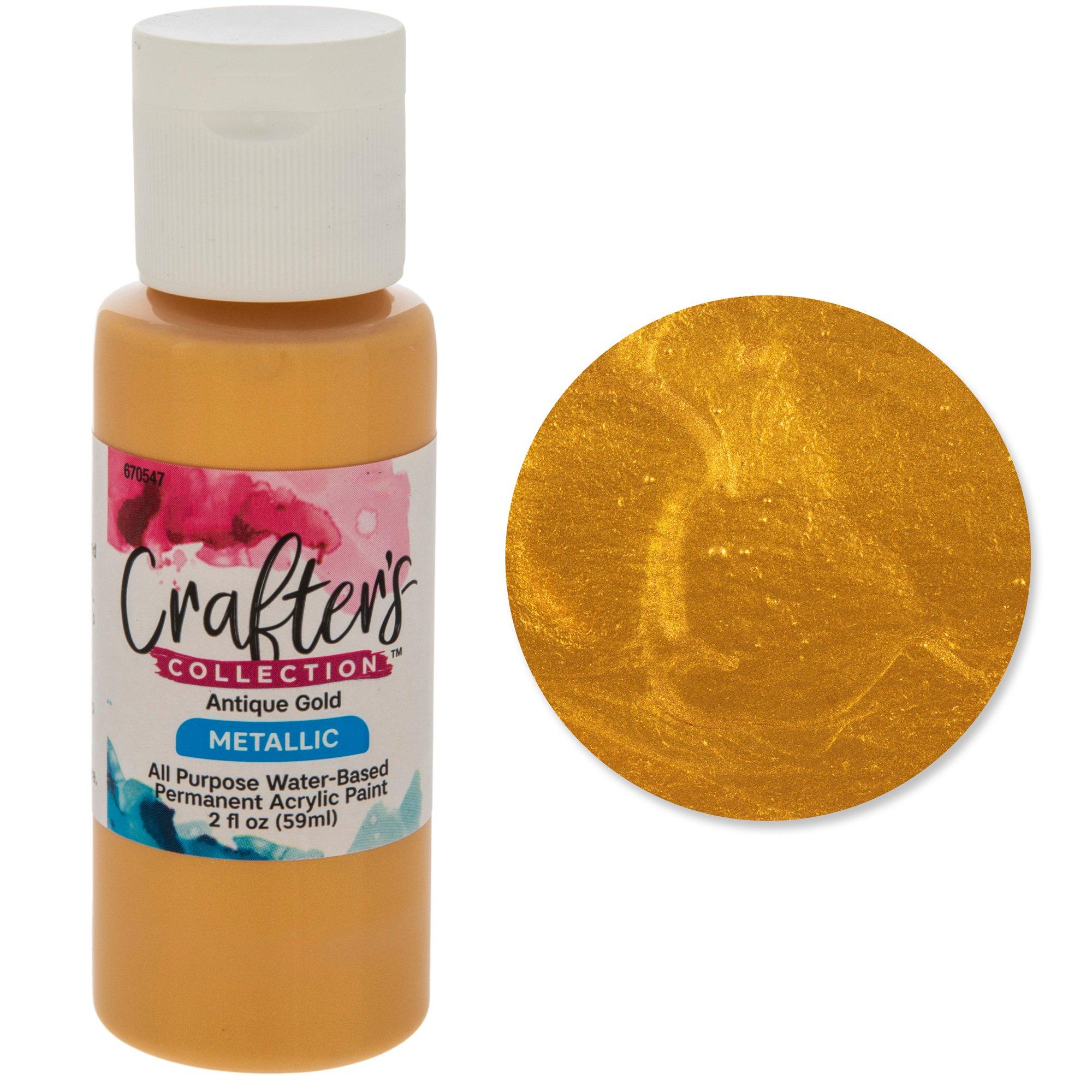 Crafter's Collection Metallic Craft Paint Hobby Lobby 670547