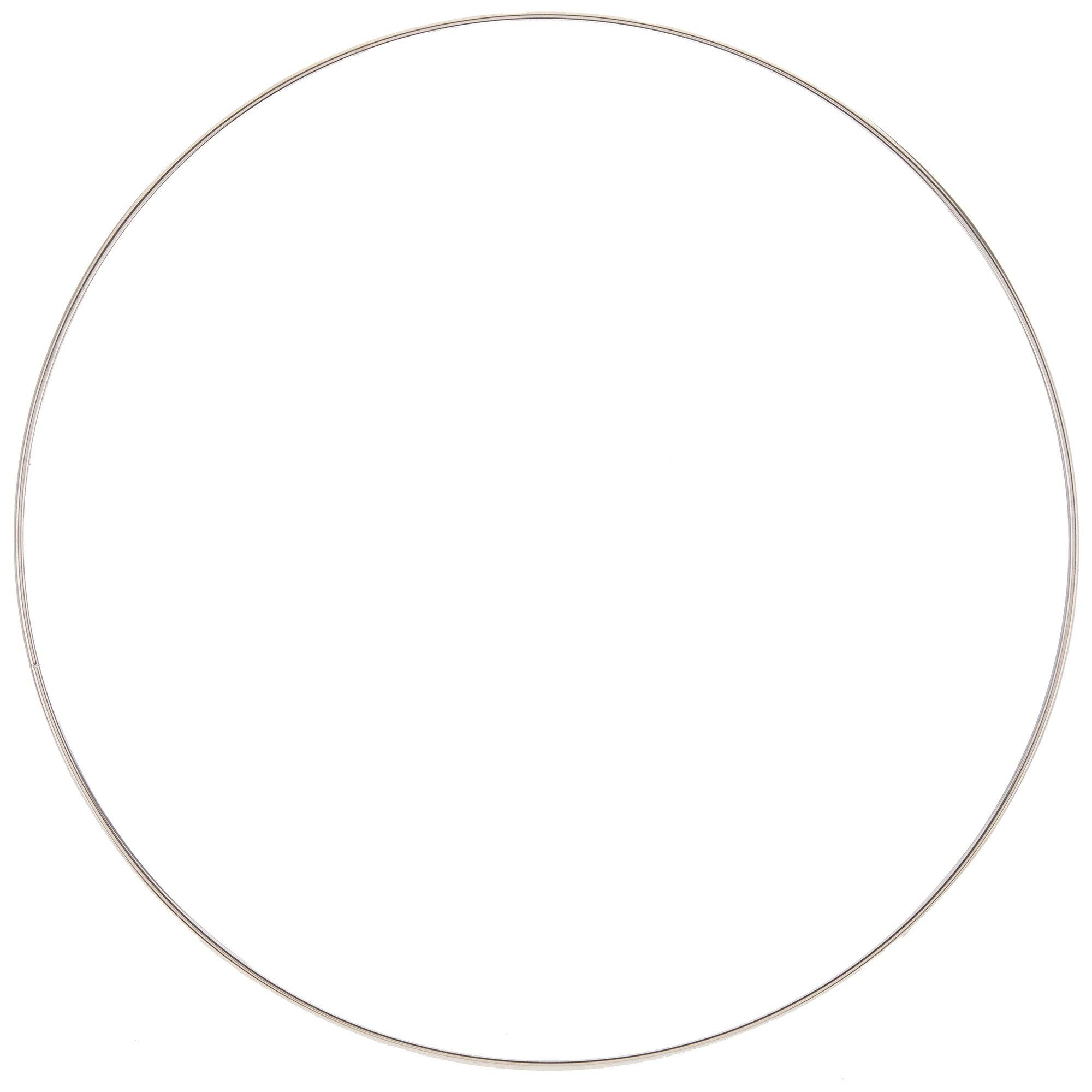 Steel Rings 4mm x 12" - 1 piece dimensions view 1